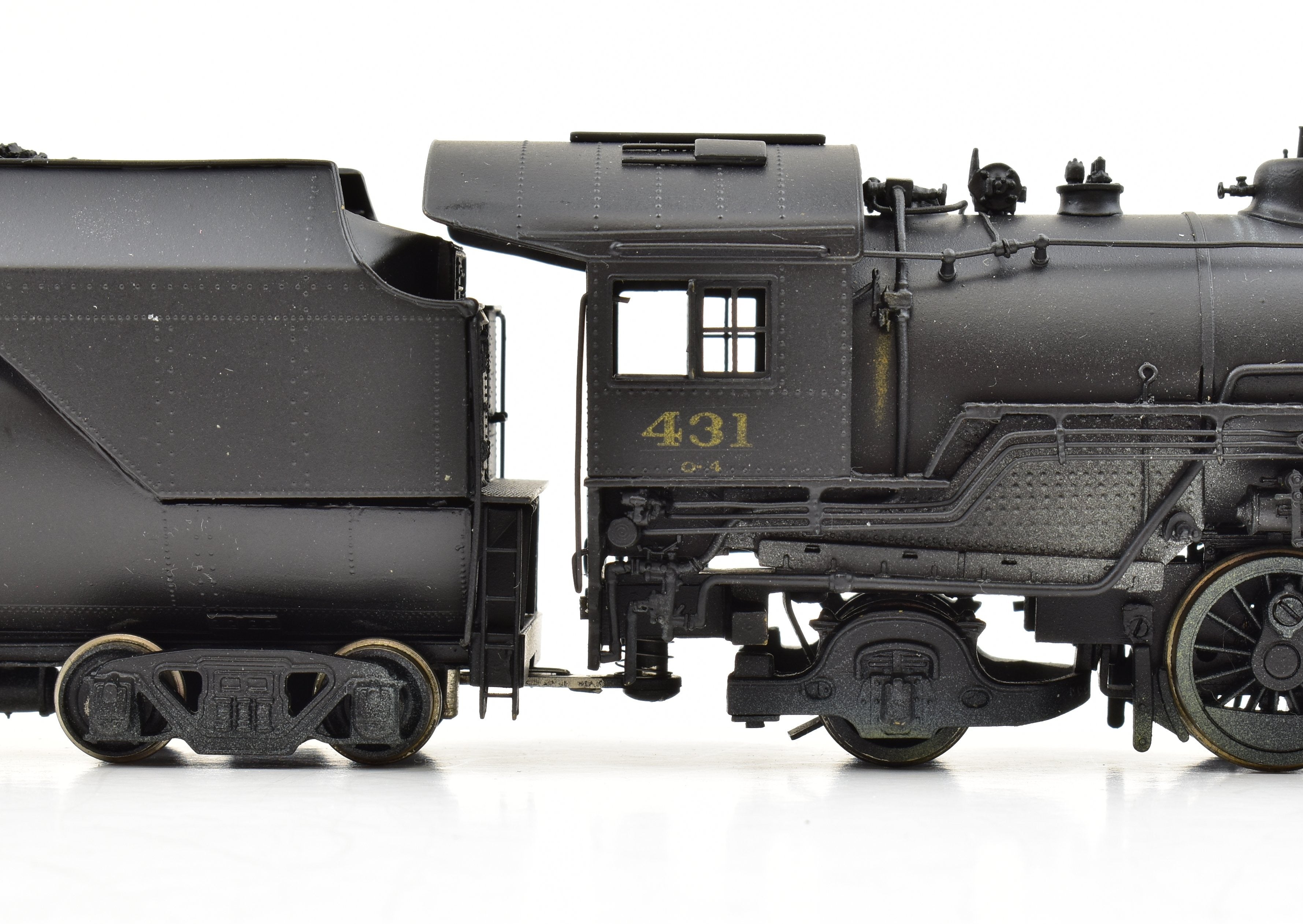HO Brass Custom Painted B&O Q-4b 2-8-2 Mikado by Westside Model Co.