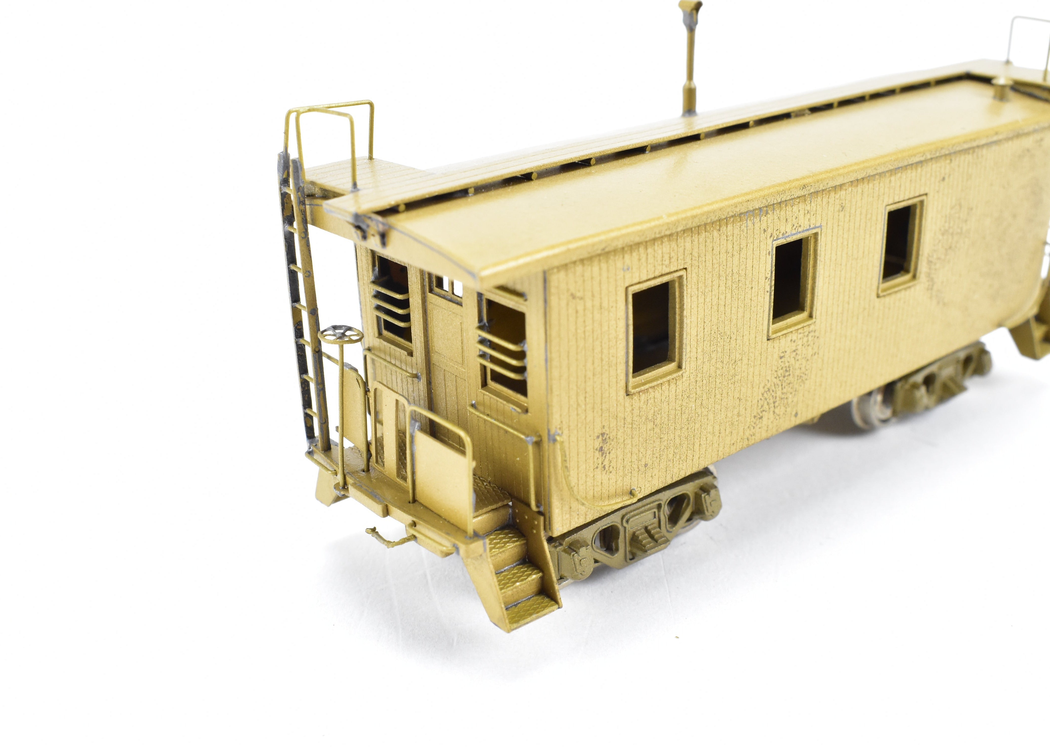 HO Scale Brass Model of Oriental Limited Great Northern 25 - Foot Yard Service Caboose