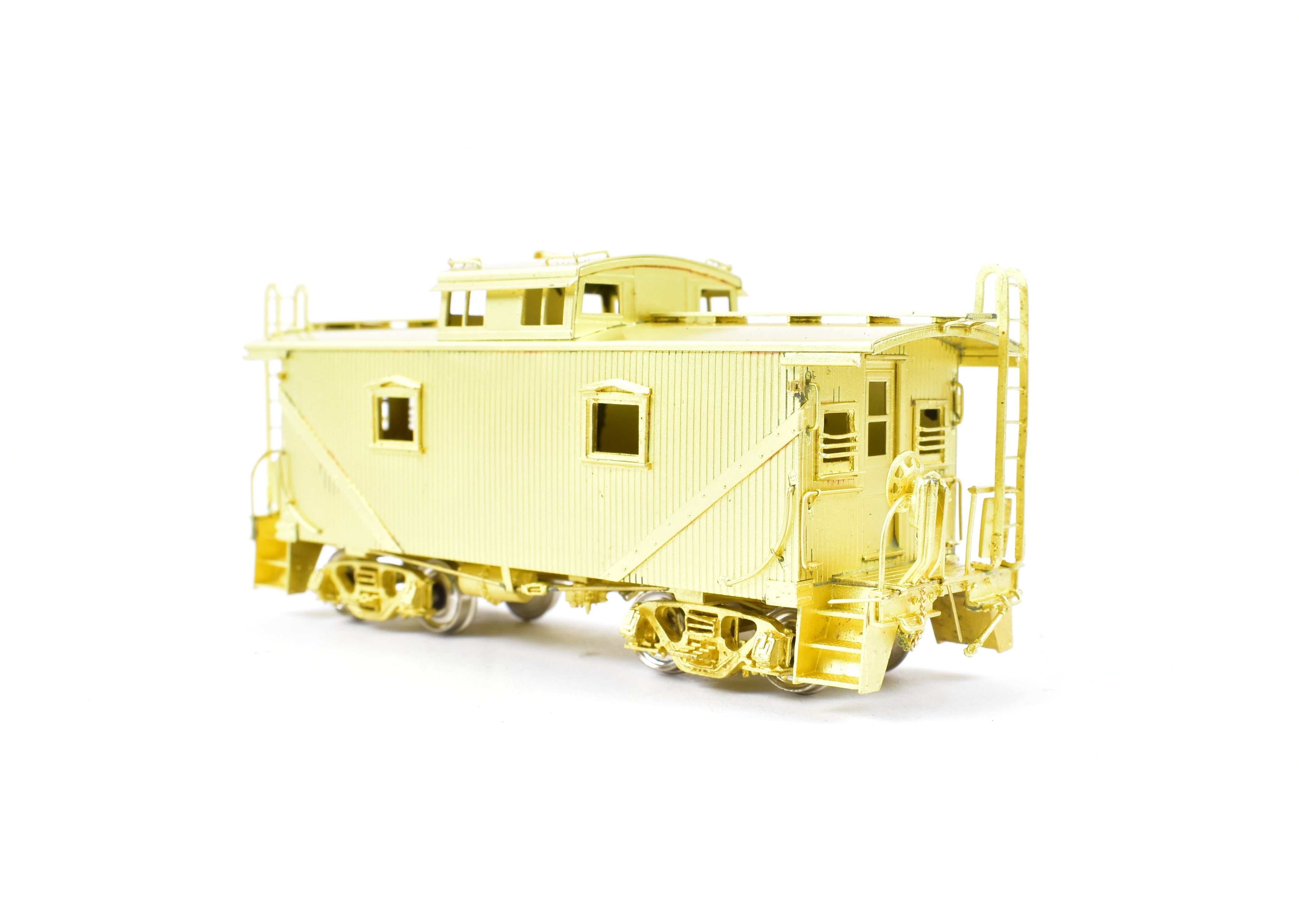 HO Brass OMI D&H Wood Sheath Caboose with Center Cupola by Overland Models