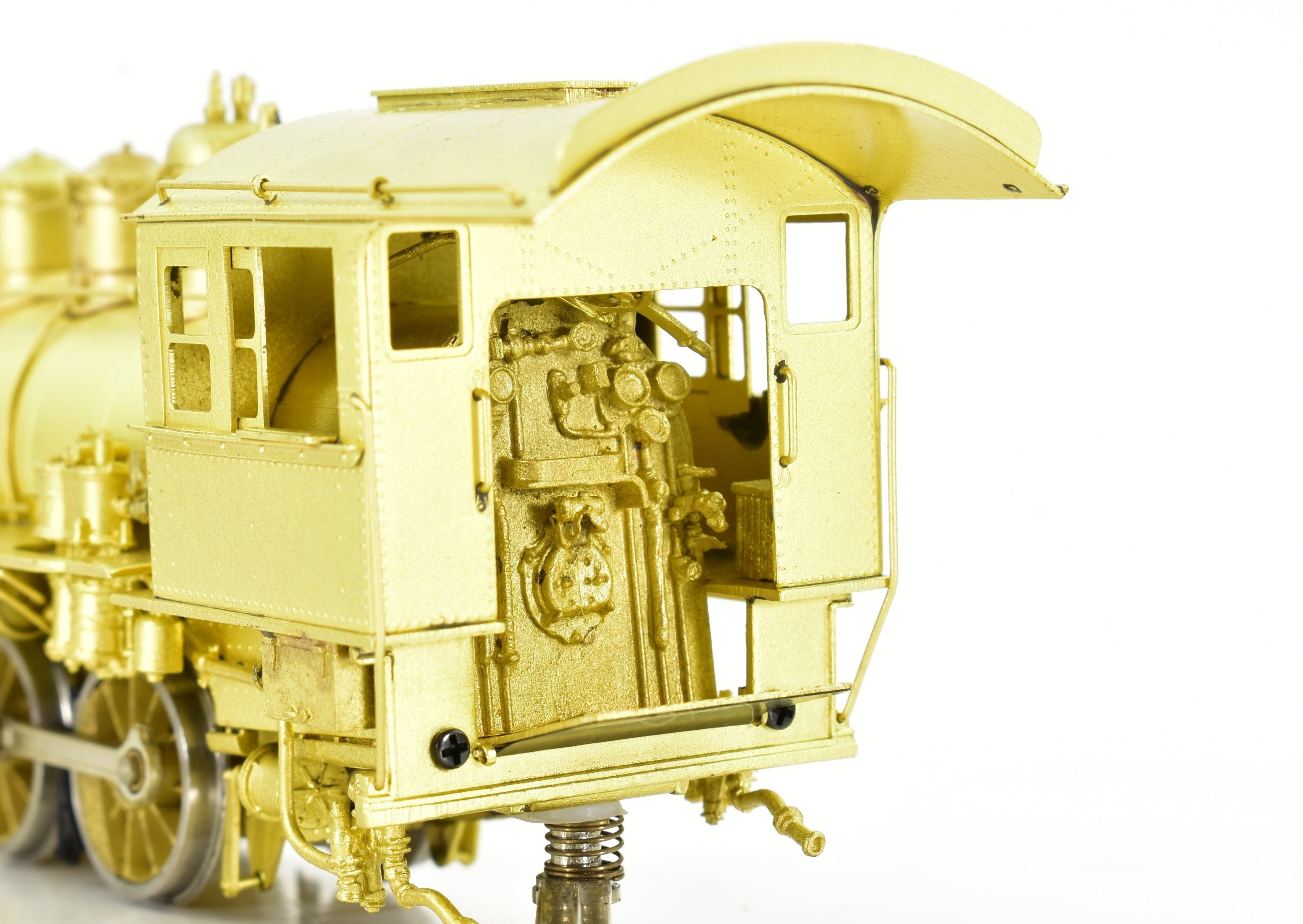 HO Scale Brass Model Train - Oriental Limited CB&Q - Burlington Route G - 8 0 - 6 - 0 Cross Compound Air Pump Replica