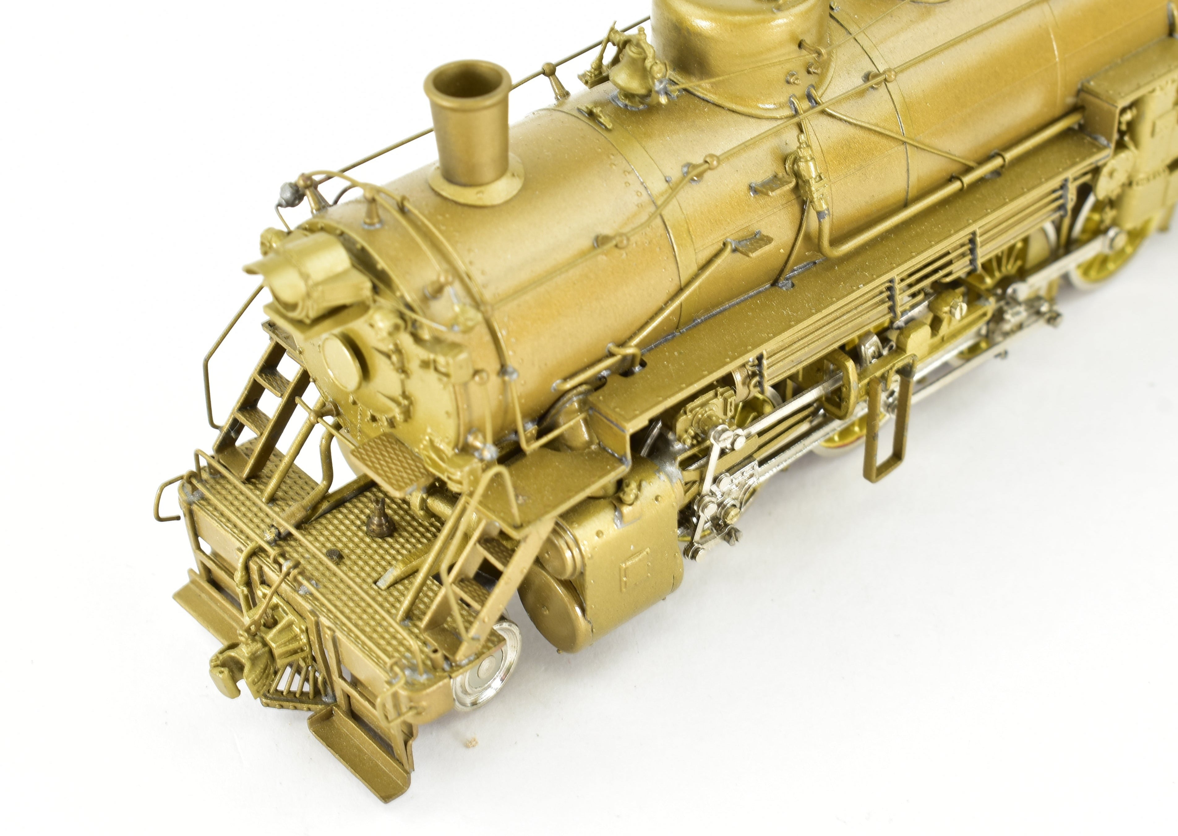 HO Scale Brass Model of Oriental Limited CB&Q - Burlington Route O - 1a 2 - 8 - 2 Steam Locomotive