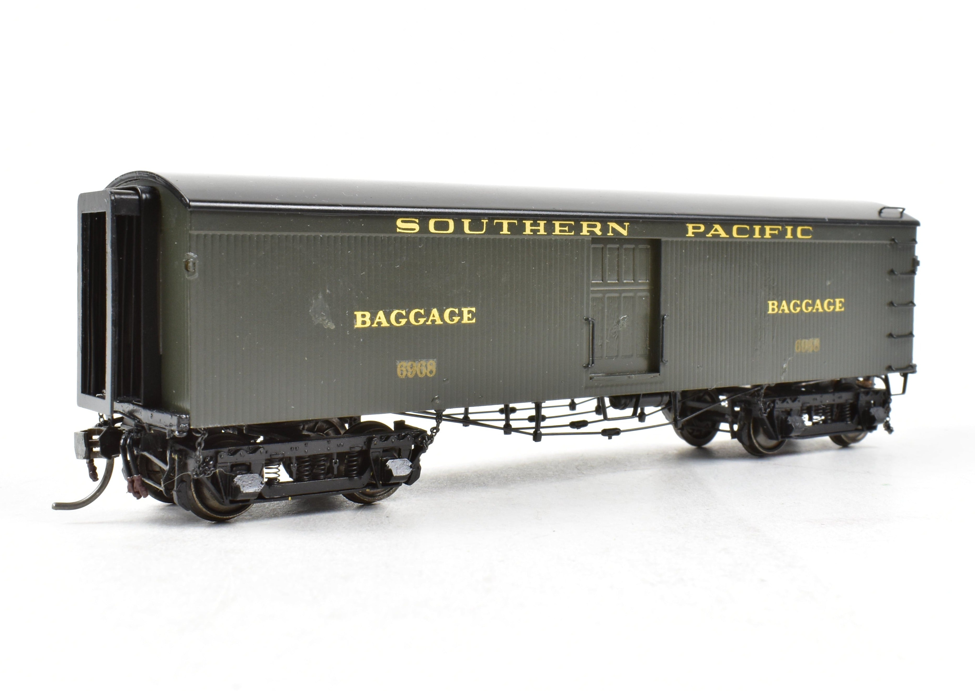 HO Scale Brass Southern Pacific Silk and Tea Car FP No. 6968 by Beaver Creek
