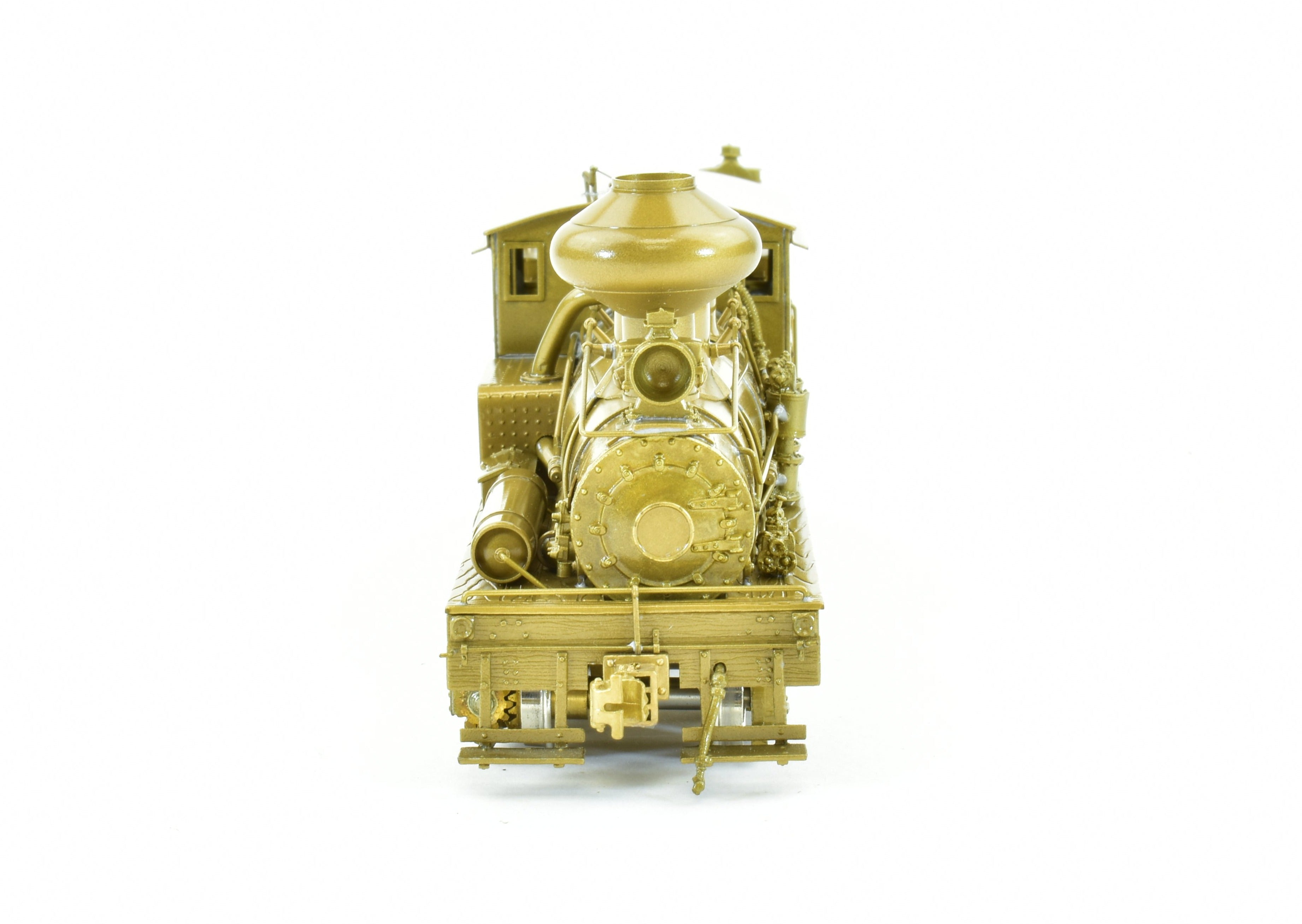 HO Scale Brass PFM - United 2-Truck Shay Geared Locomotive Model for Michigan II's Diverse Logging Roads