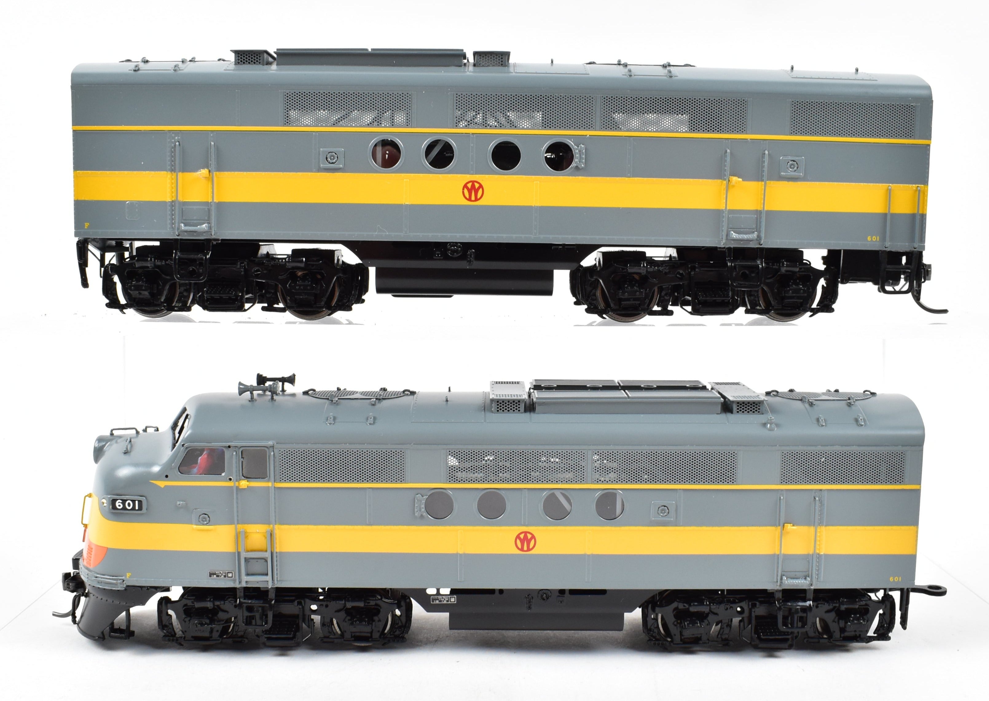 HO Scale Brass DVP Division Point NYO&W Factory Painted Locomotive Set No. 601
