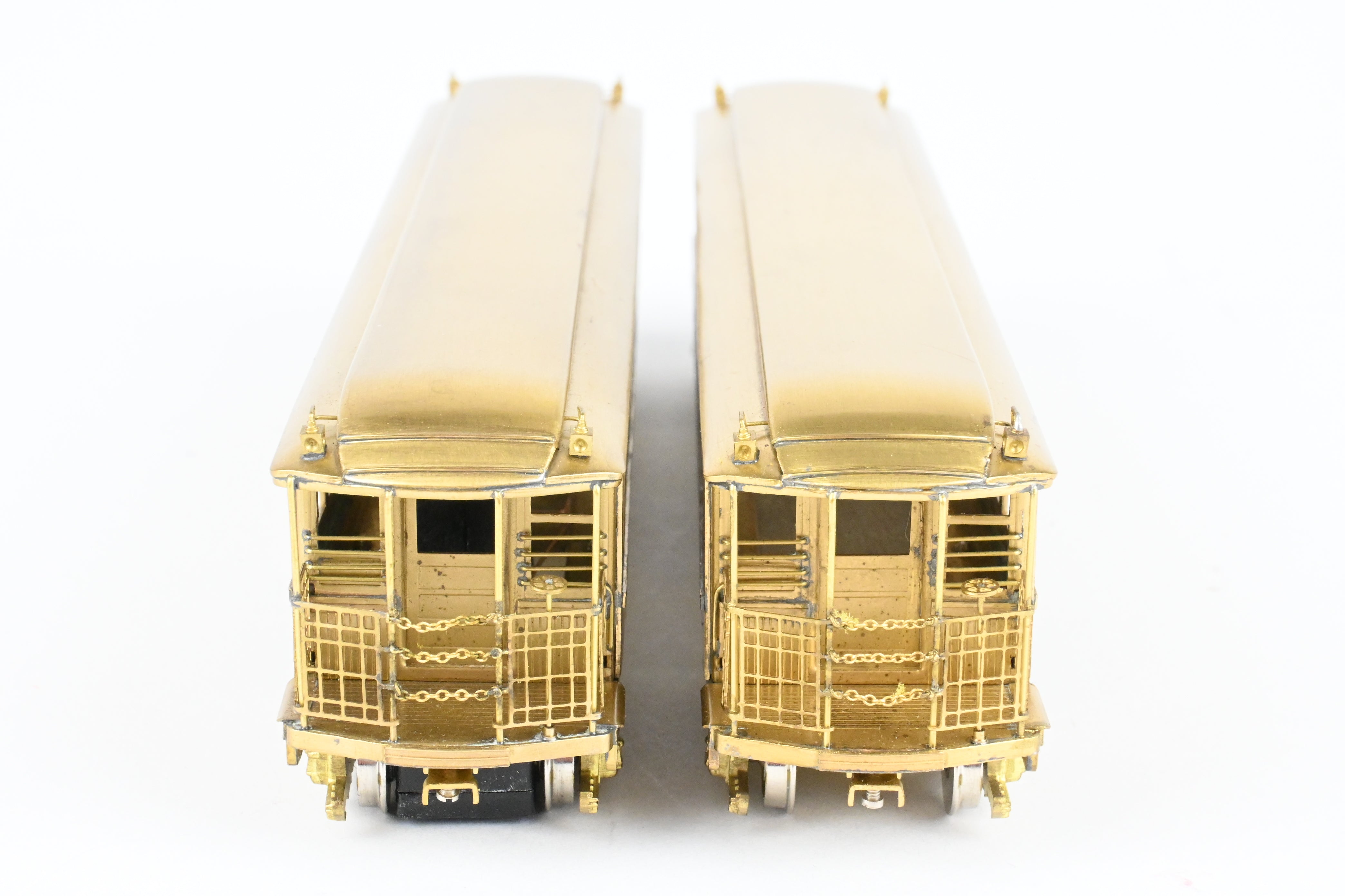 1981 HO Brass WP Car Corp. BRT/BTU Powered & Unpowered Train Cars, C-7 Excellent