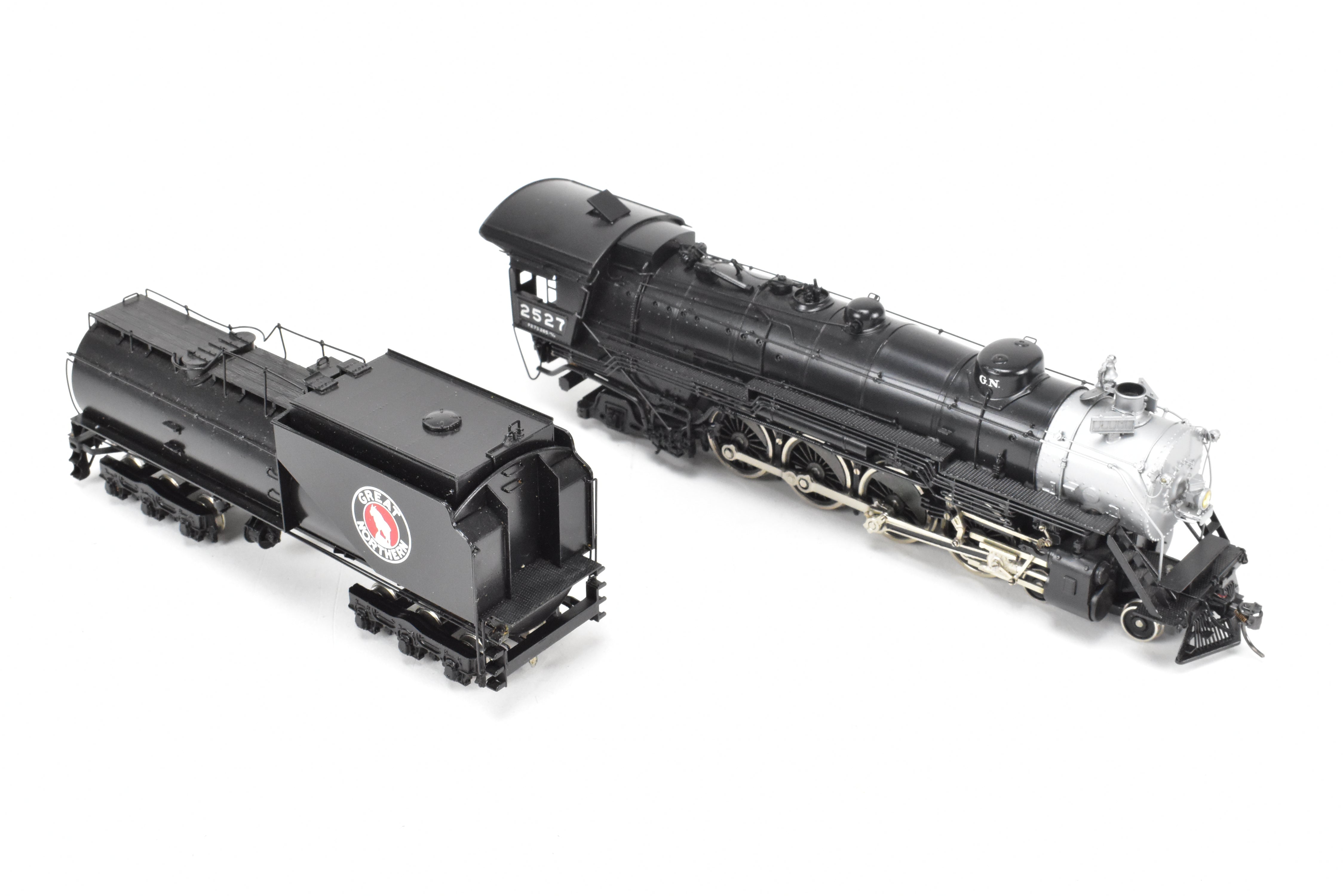HO Brass Tenshodo Great Northern 4-8-2 Class P-2 Factory Painted Crown #2527 (1974 Last Run)
