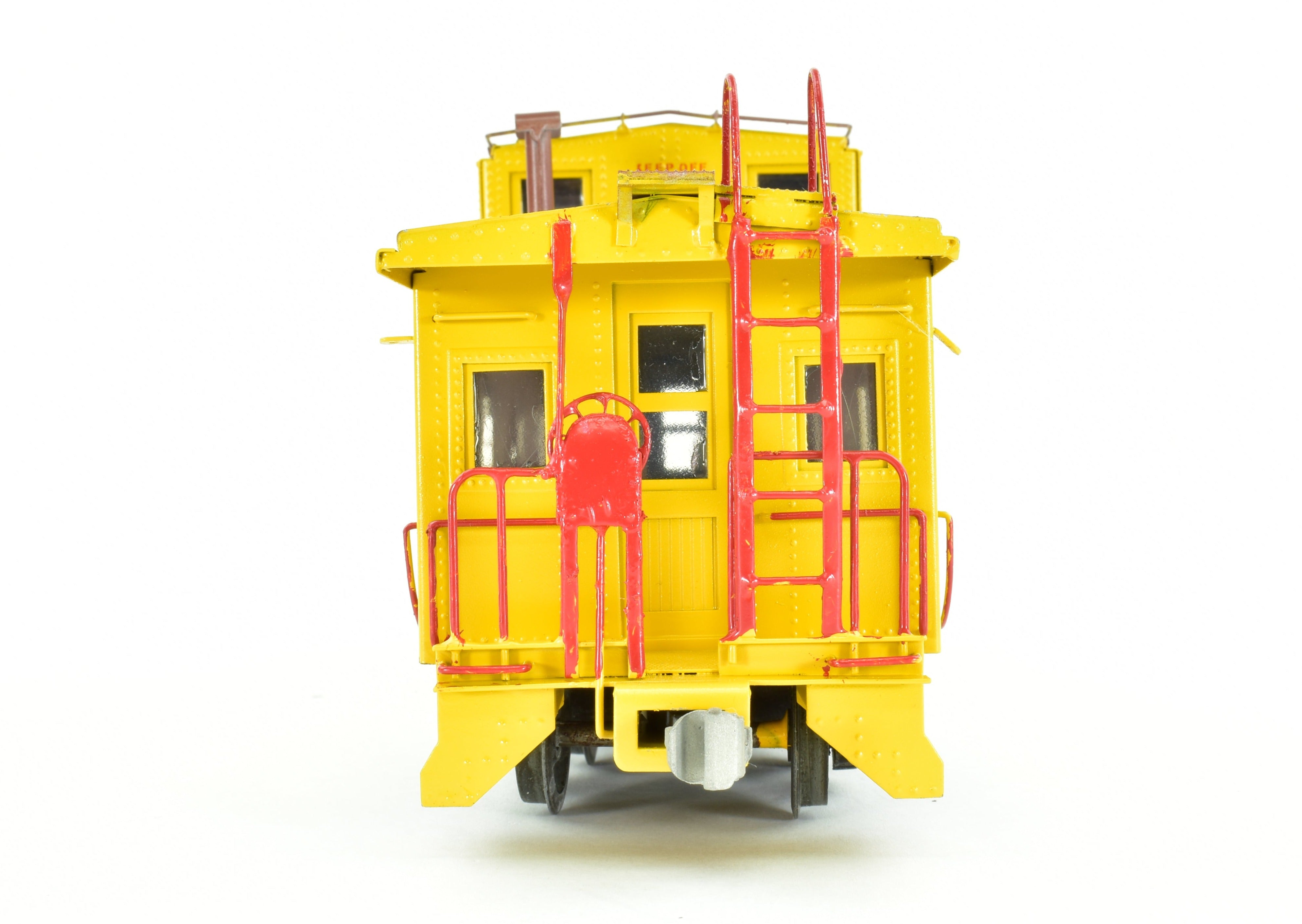 Custom Painted O Scale Union Pacific CA - 4 Steel Cupola Caboose by Max Gray