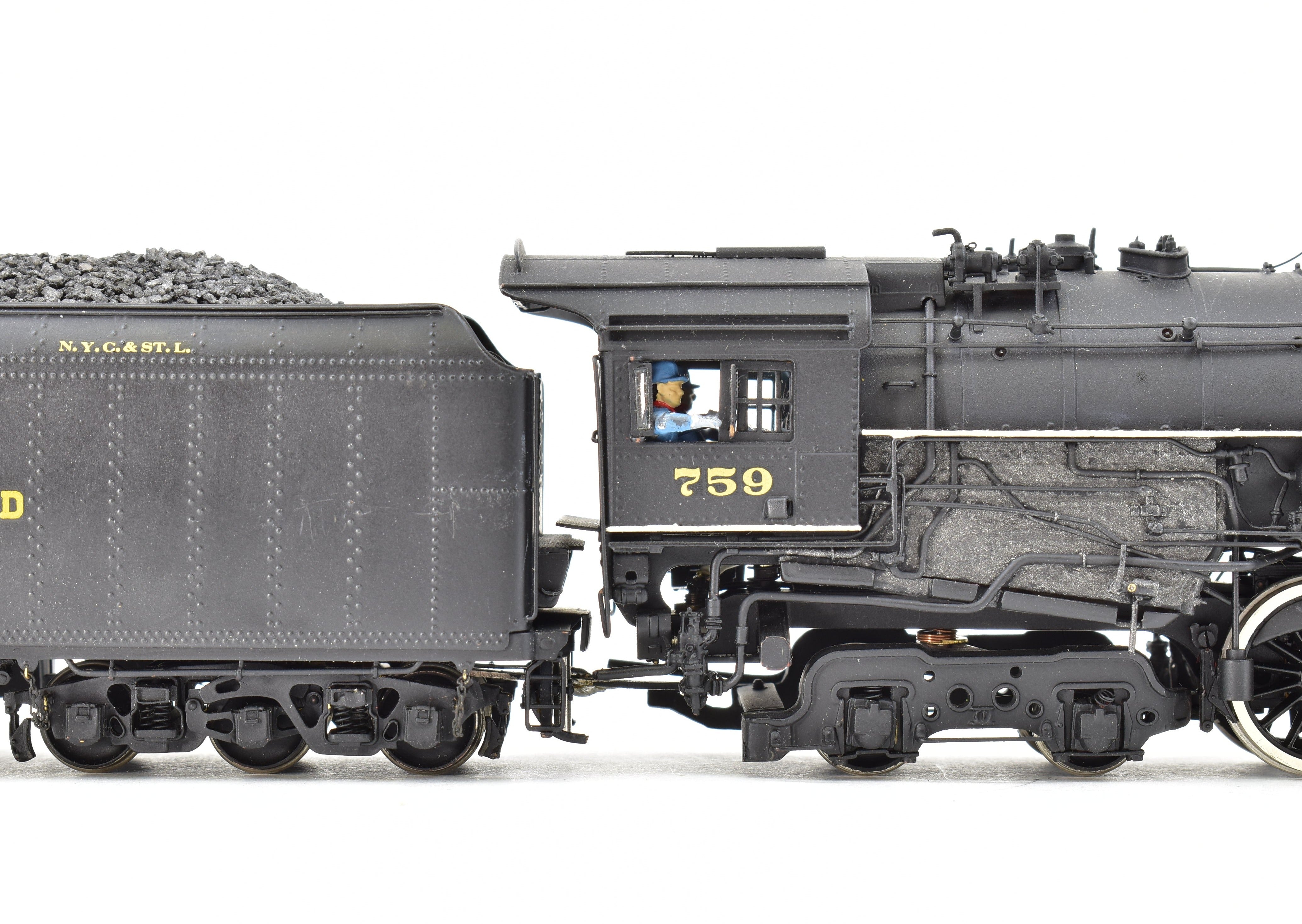 HO Brass OMI - Overland Models NKP S-2 2-8-4 Berkshire #759