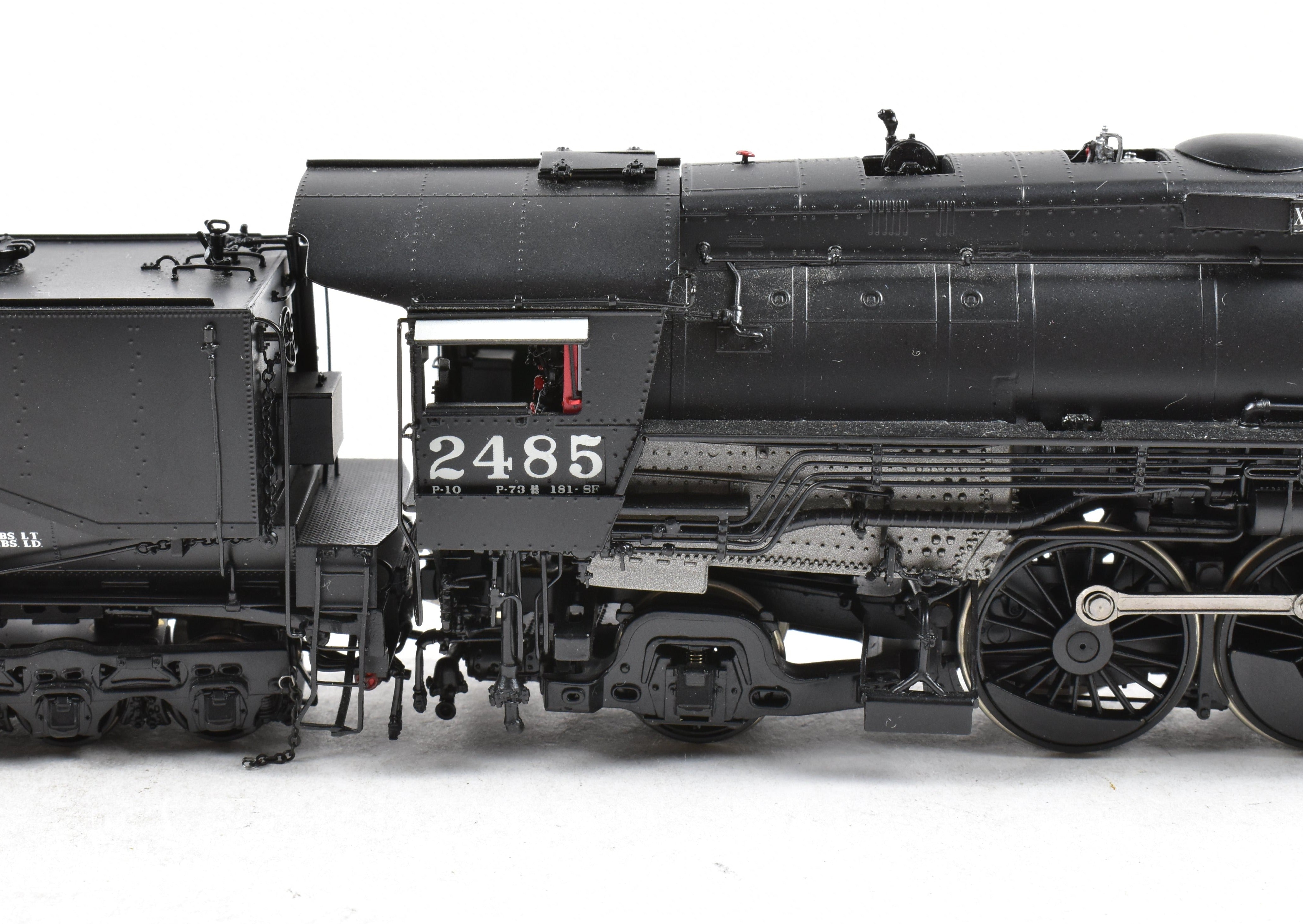 HO Scale Brass GPM Southern Pacific Class P - 10 4 - 6 - 2 FP Locomotive No. 2485