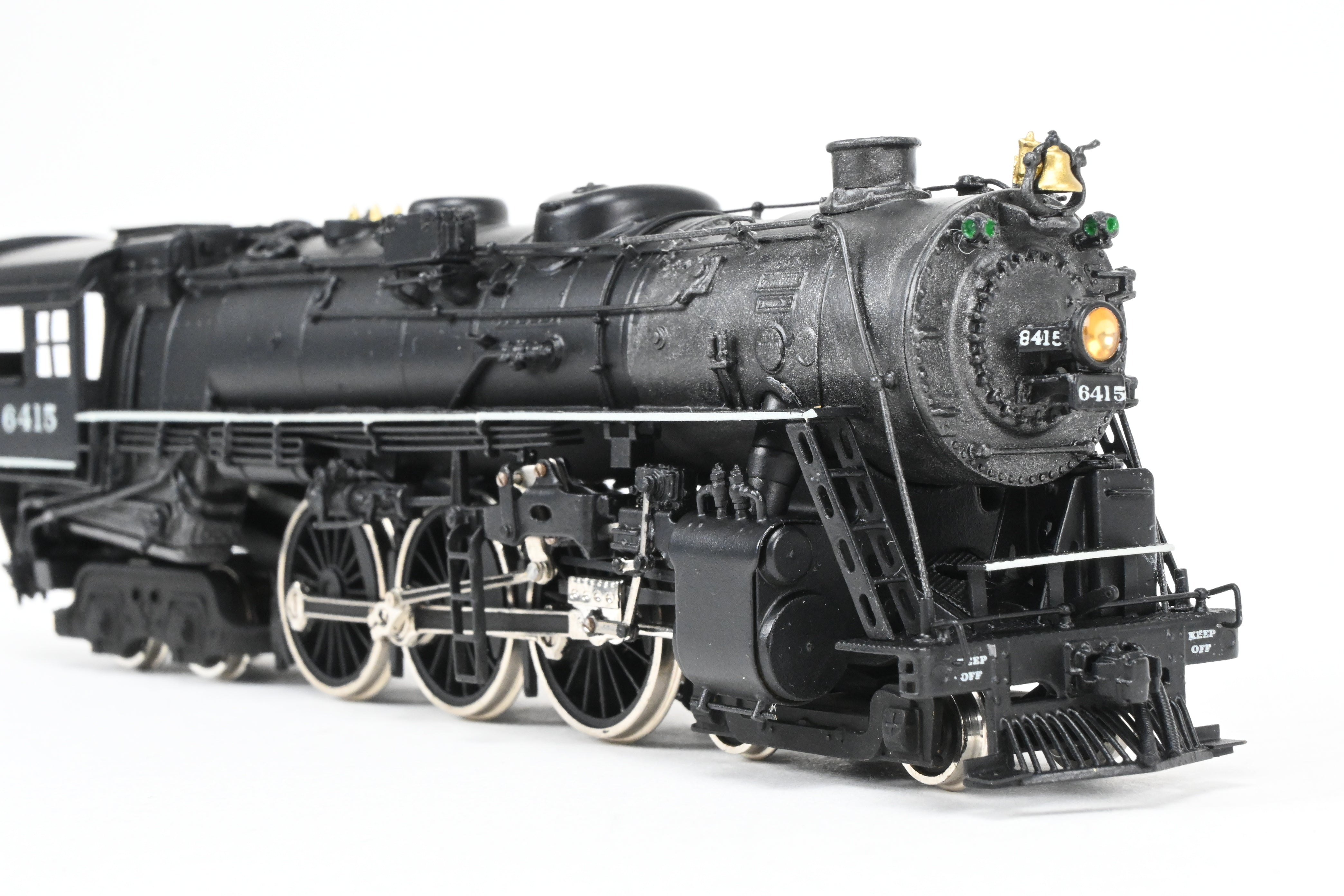 High - Quality HO Scale Brass Pacific Fast Mail (PFM) - United Milwaukee Road F - 6 Baltic 4 - 6 - 4 Professionally Painted Model Locomotive #5415