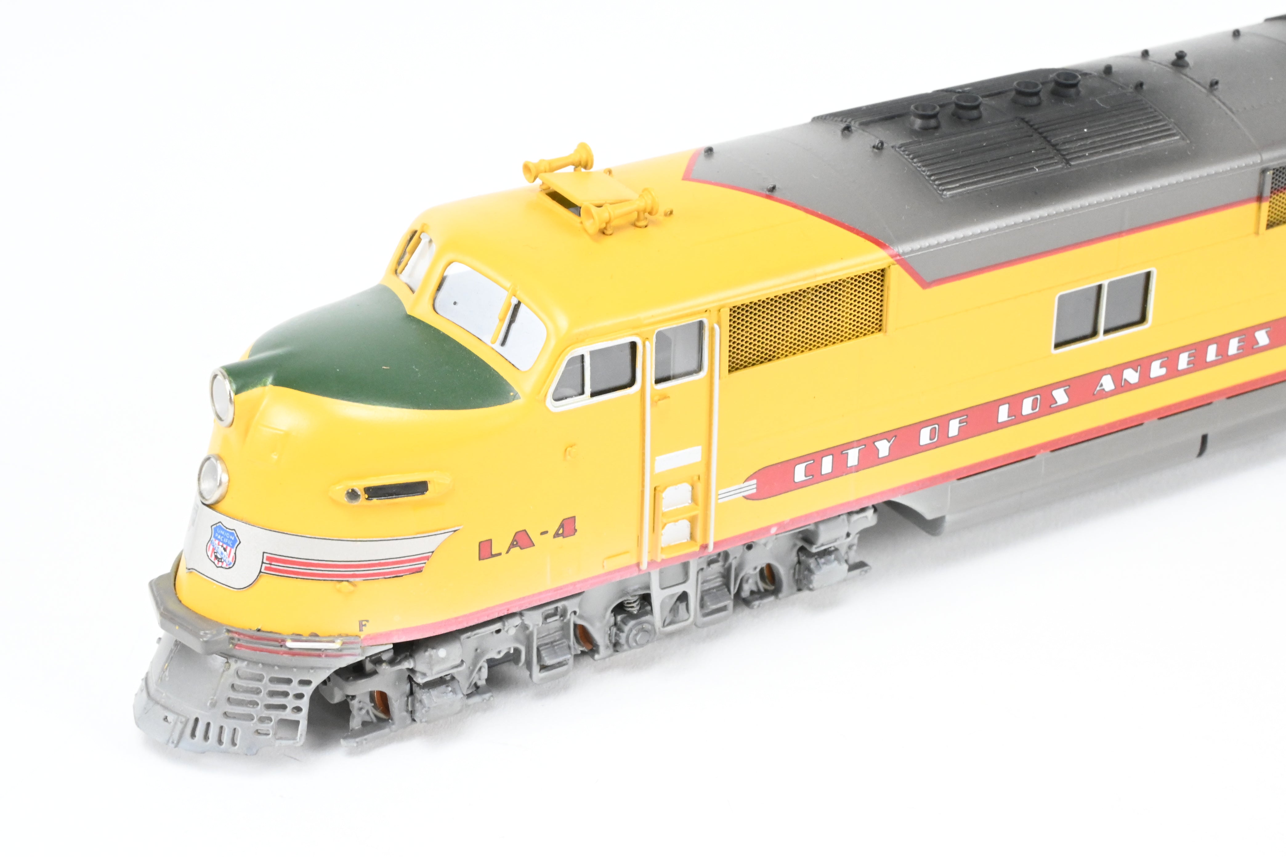 HO Scale Brass Diesel Locomotive Set - Challenger Imports Union Pacific City of Los Angeles EMD E6 A/B/B Set with Weathering Finishing