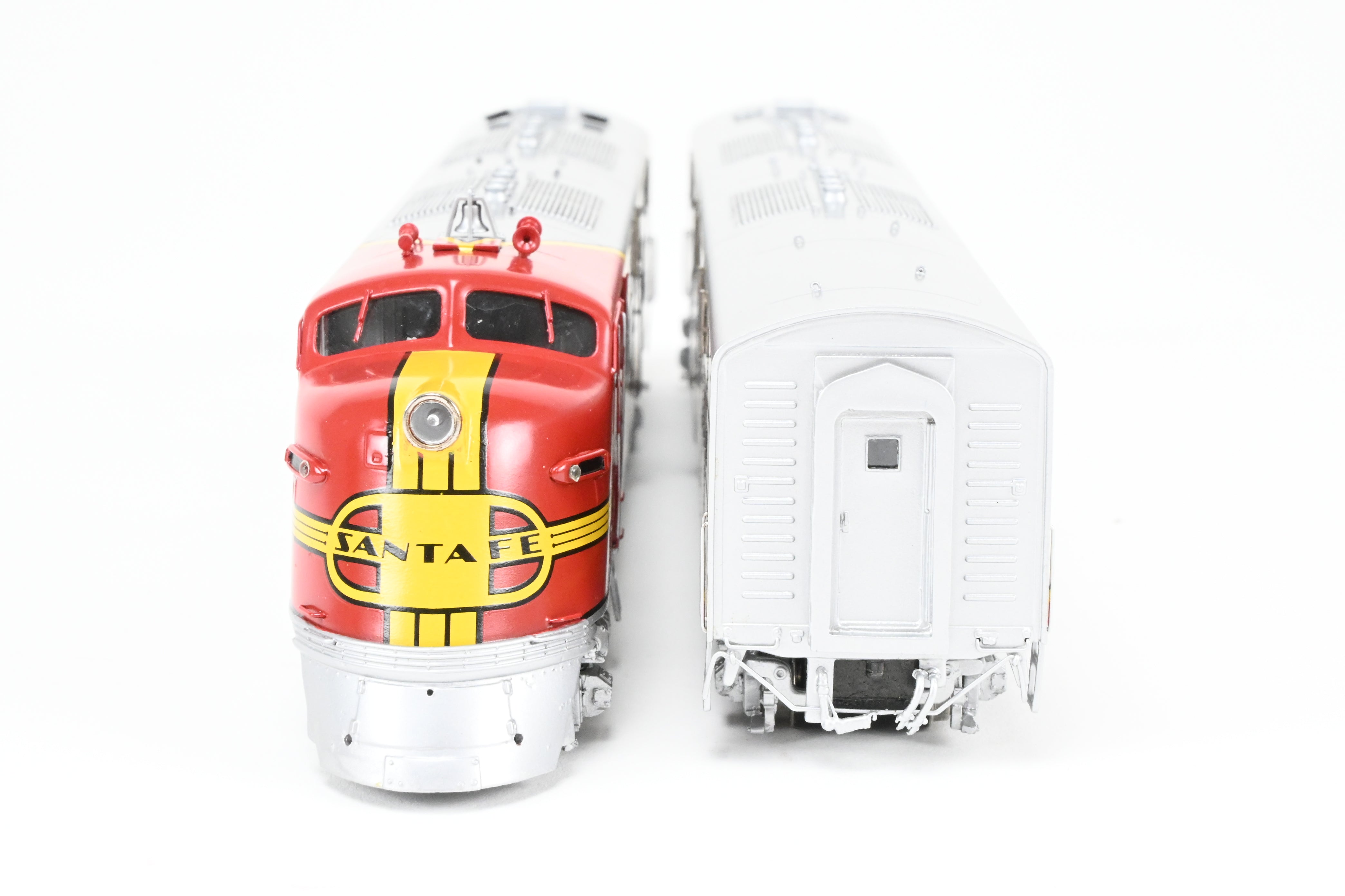 HO Scale Brass Conventional Cylinder - Challenger Imports ATSF - Santa Fe EMD E6 A/B Set with Plating and Painting, No. 14
