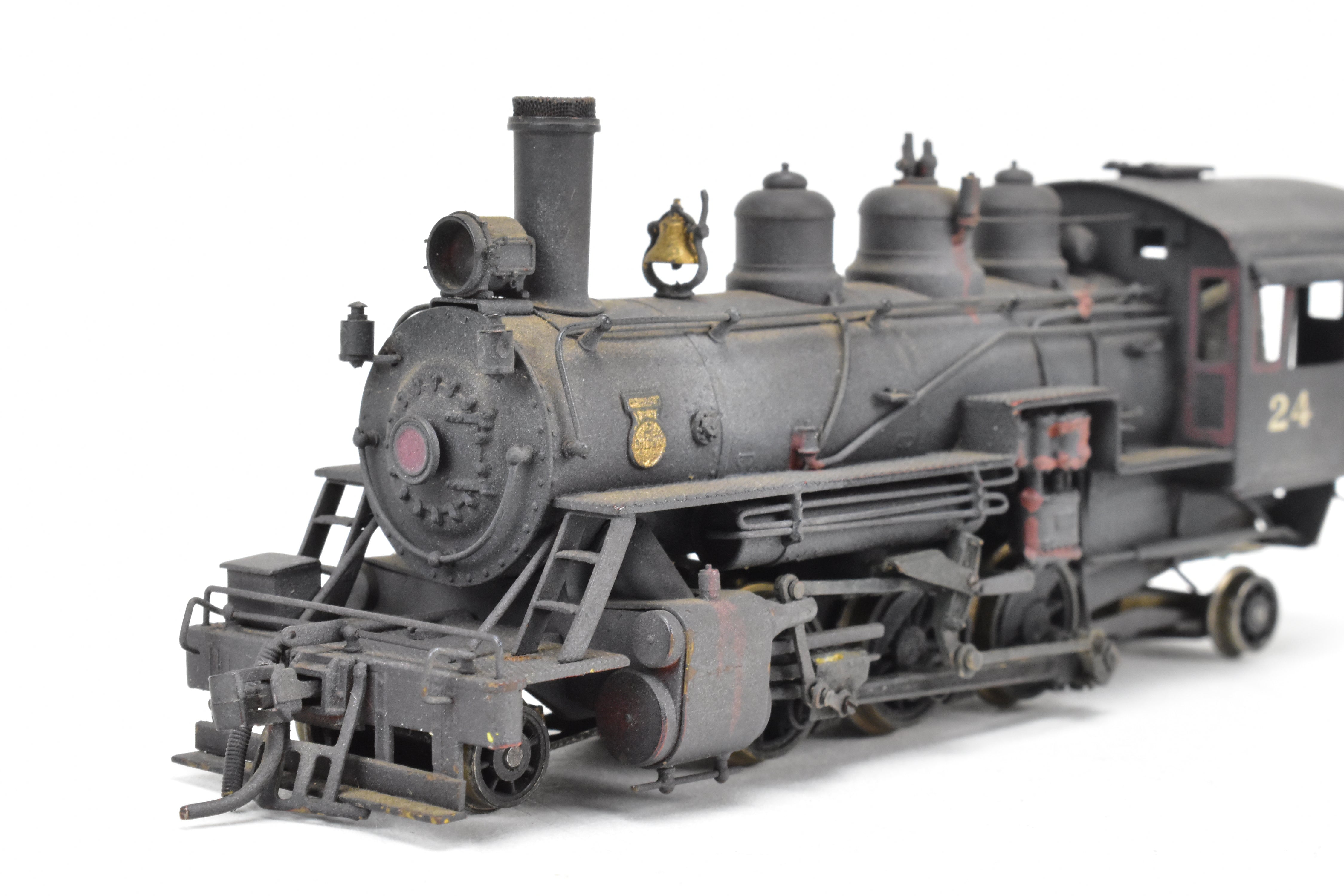 1969 HO Brass PFM - United Baldwin 2-6-2 #105 Custom Painted Locomotive