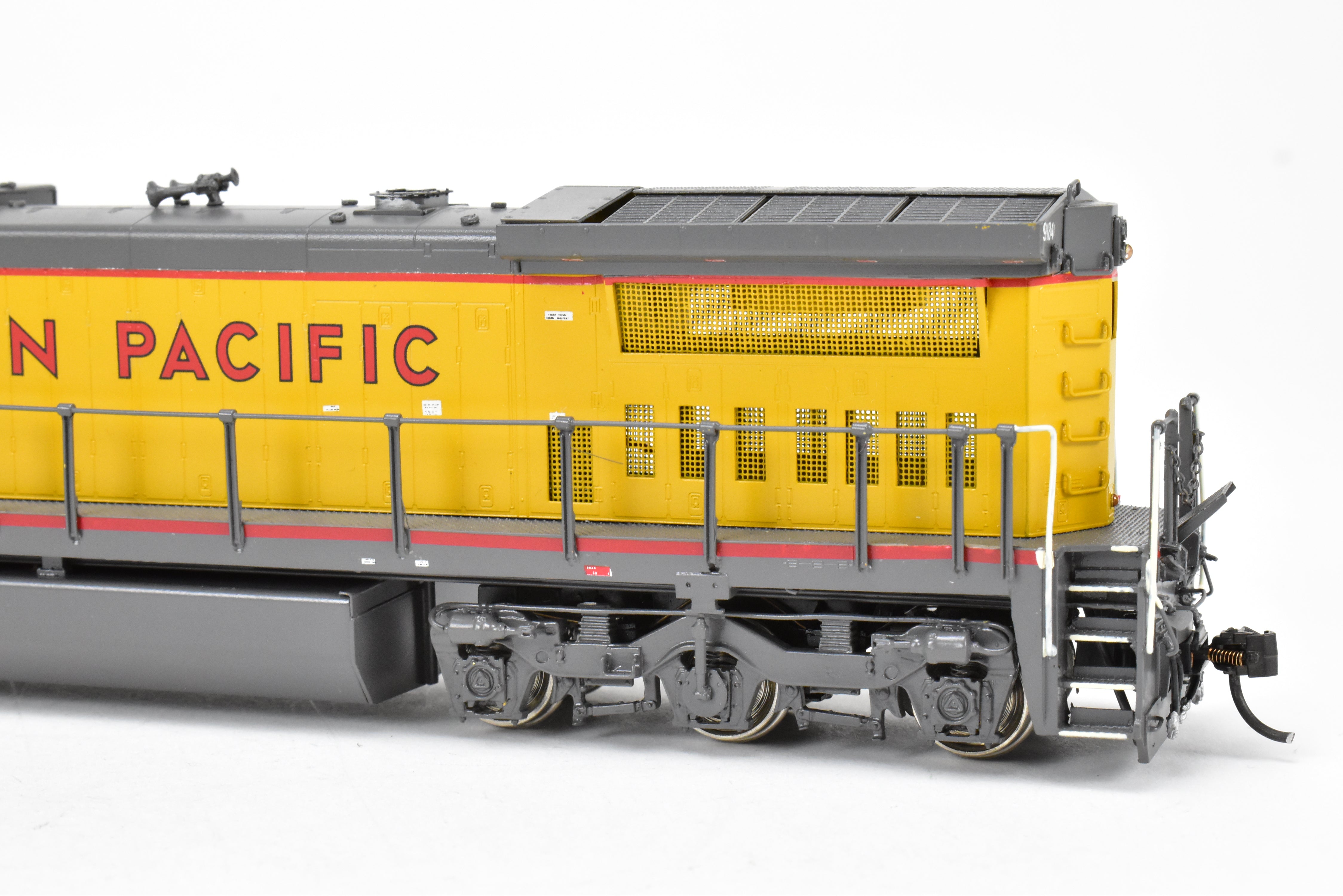 HO Scale Brass Union Pacific GE Dash 8 - 40C Locomotive Model by Overland Models, Inc. Custom Painted with Road Number 9184