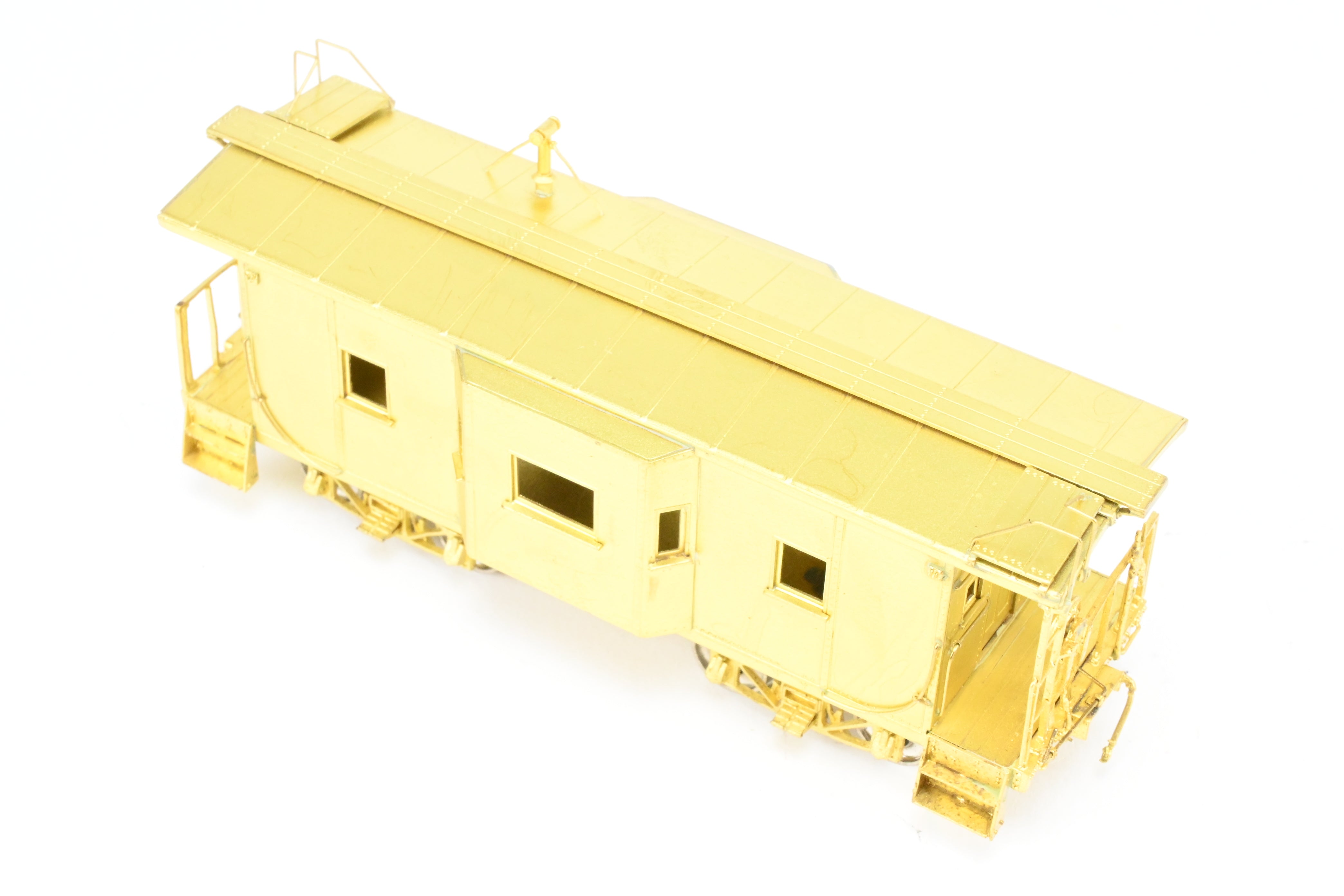 HO Scale Brass OMI - Overland Models, Inc. Baltimore & Ohio (B&O) Class I - 7 Bay Window Caboose Model Set with Road Numbers from C2500 to C2507