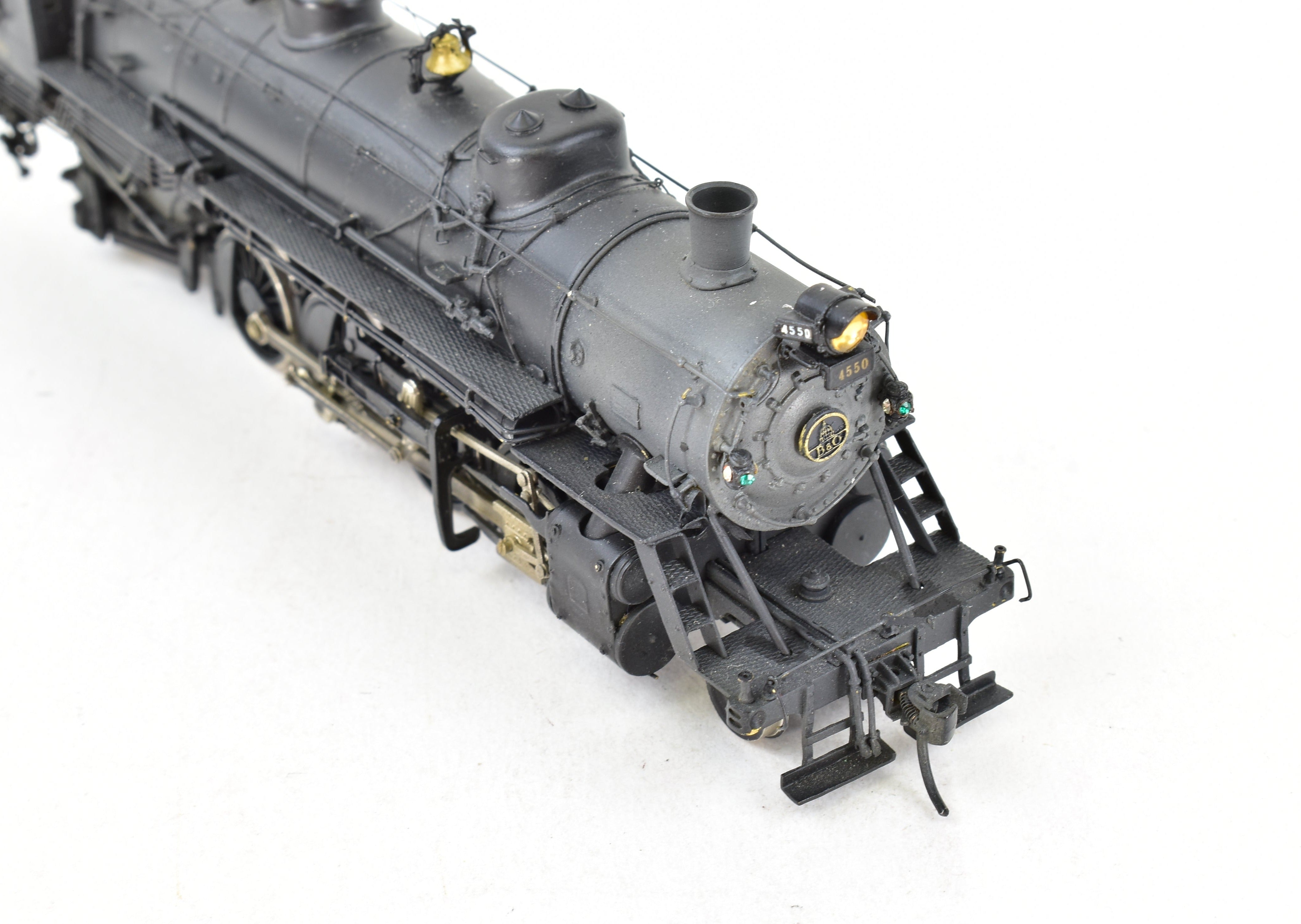 HO Brass B&O Q-3 2-8-2 Mikado #4550, Weathered, Westside Model Co.