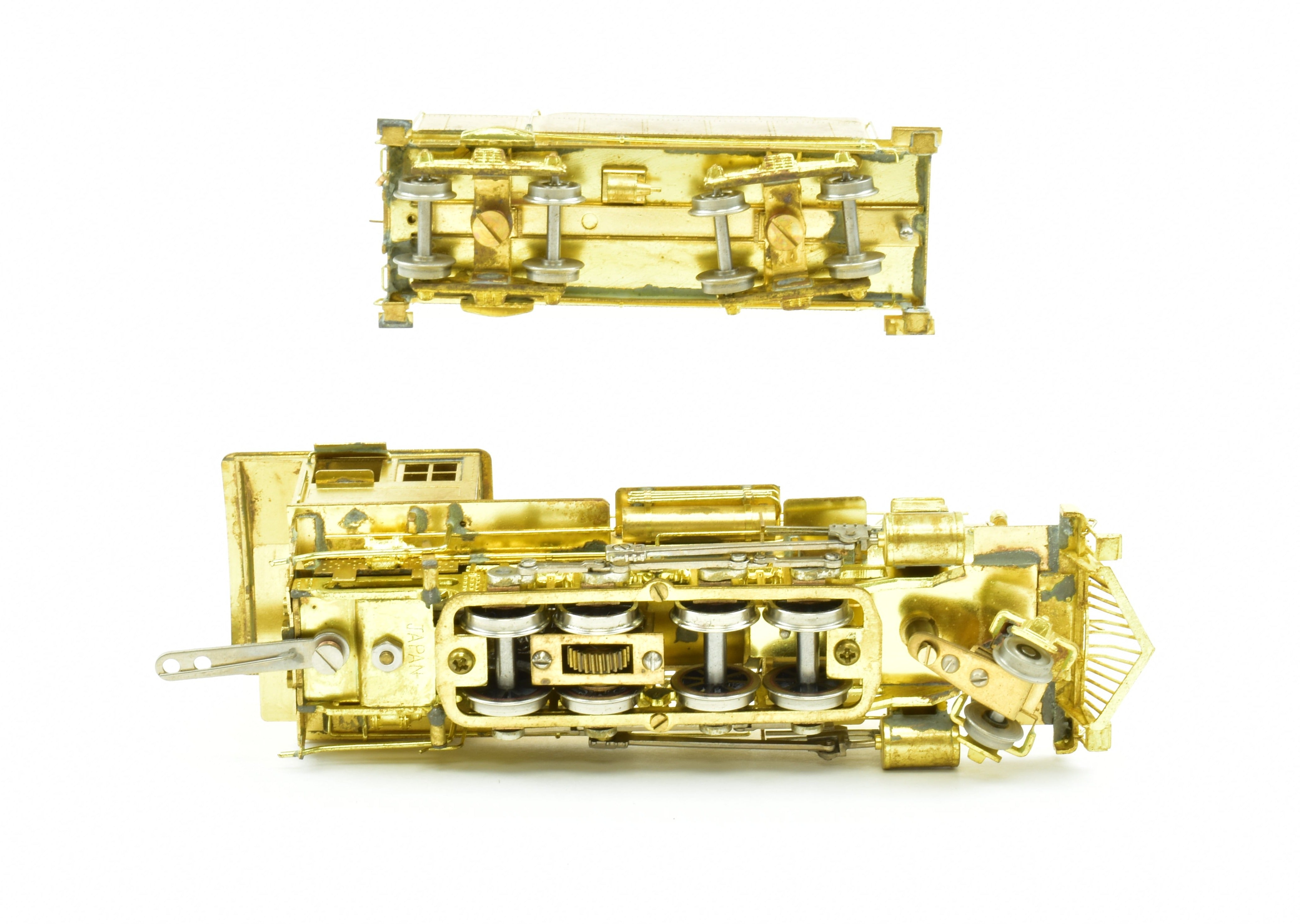 1975 HOn3 Brass Westside D&RGW C - 25 2 - 8 - 0 #375 Model Train