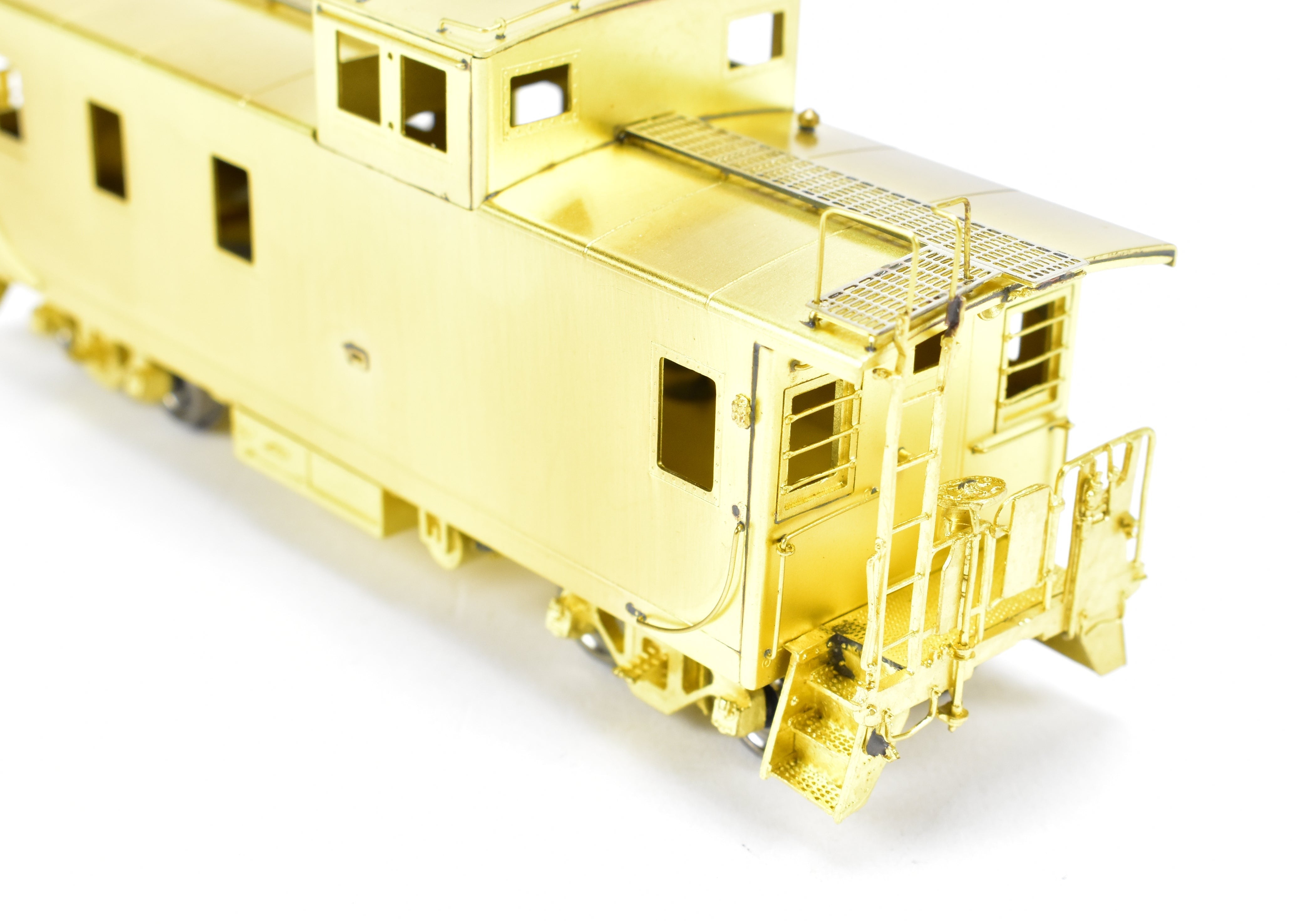 HO Scale Brass Model Railroad Caboose - OMI (Overland Models, Inc.) Great Northern Steel Caboose from 1949 Era, Nos. X295 - 309