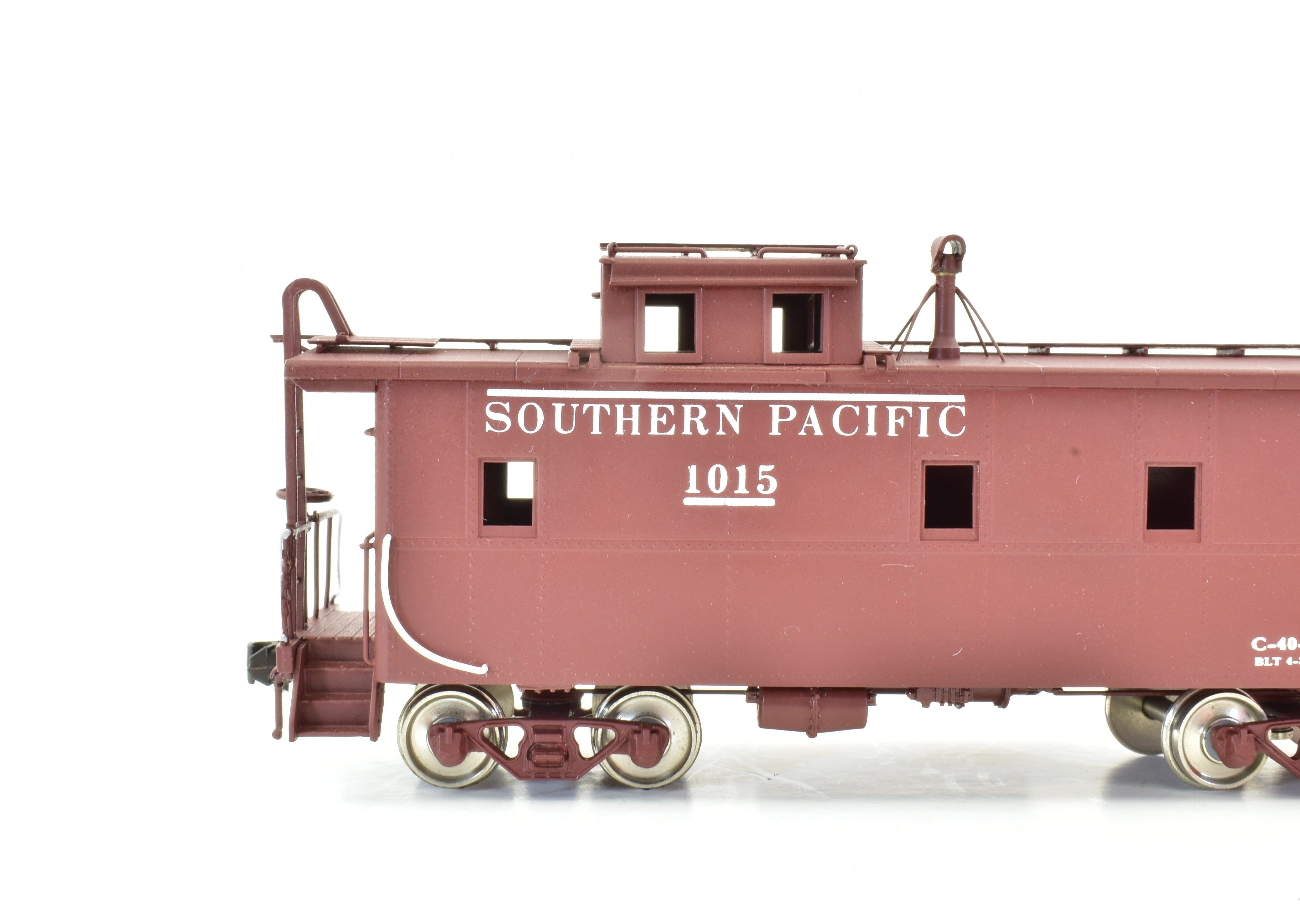 HO Brass Precision Scale Co. Southern Pacific C-40-1 Steel Cupola Caboose Model