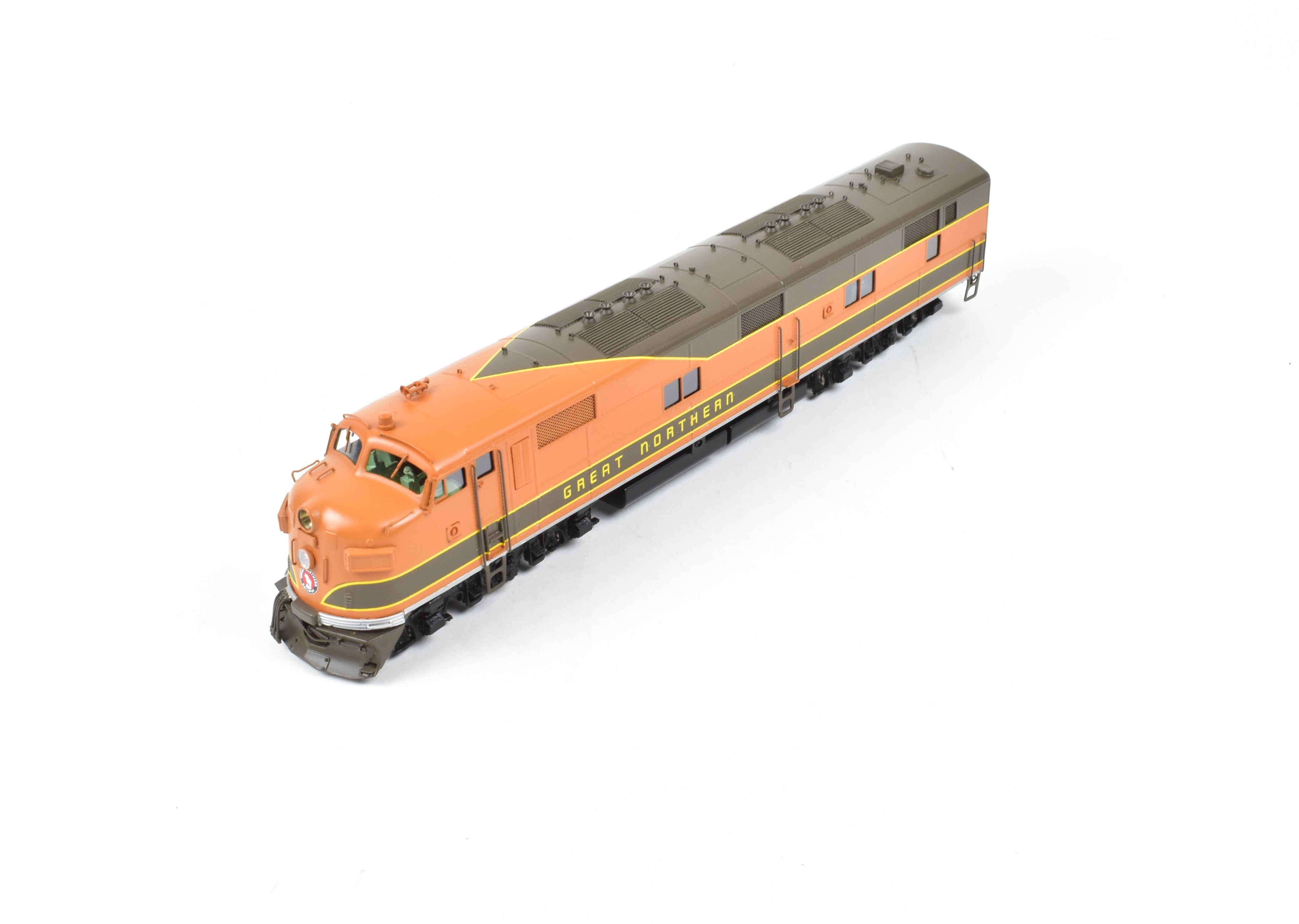 HO Scale Brass Model Train - Oriental Limited GN - Great Northern EMD E7A 2000 HP FP Empire Builder Replica