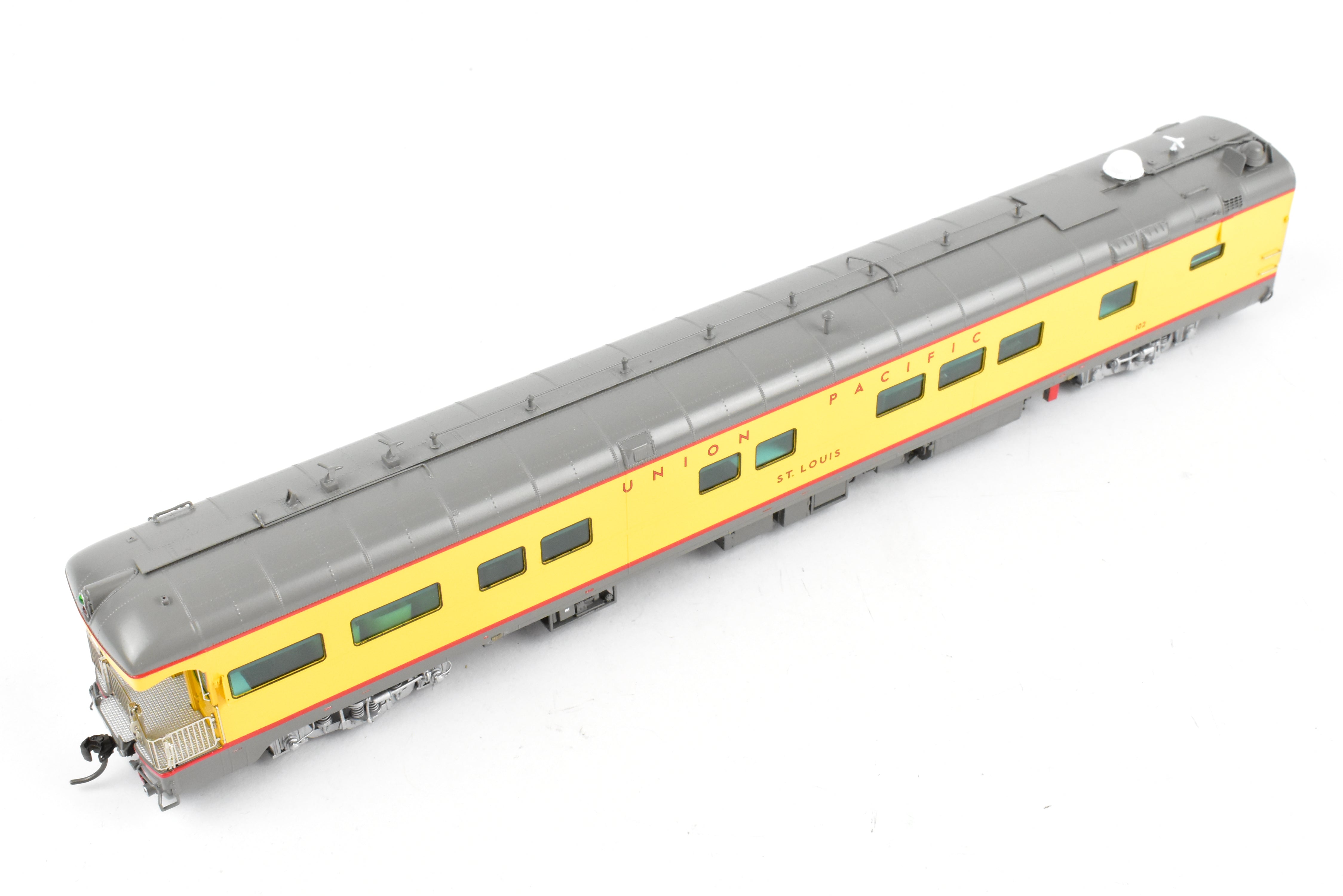 HO Brass OMI - Overland Models Union Pacific St Louis Business Car FP 102 w/Lights