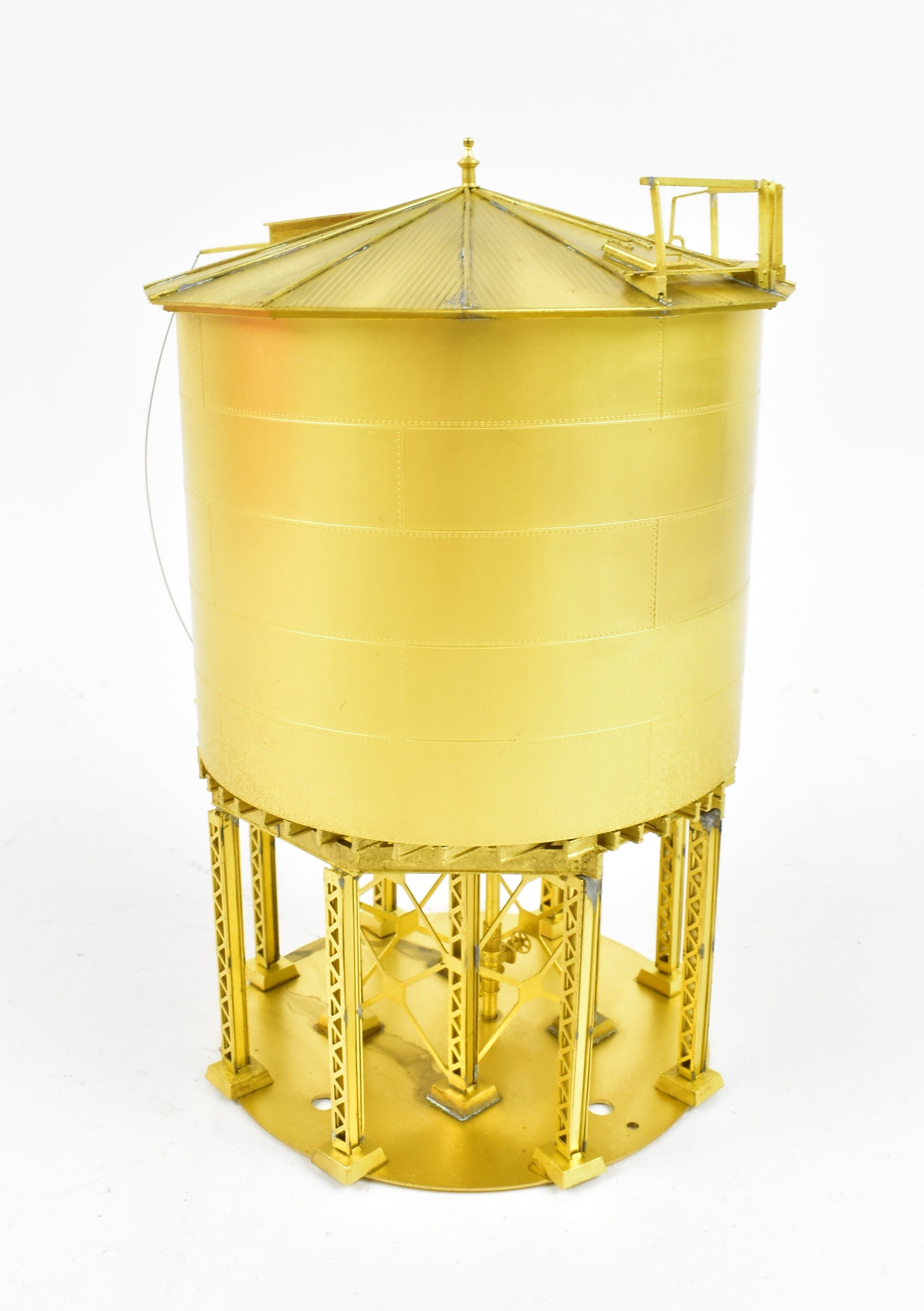 HO Brass PSC - 65,000 Gallon Steel Water Tank with Spout, Excellent Model