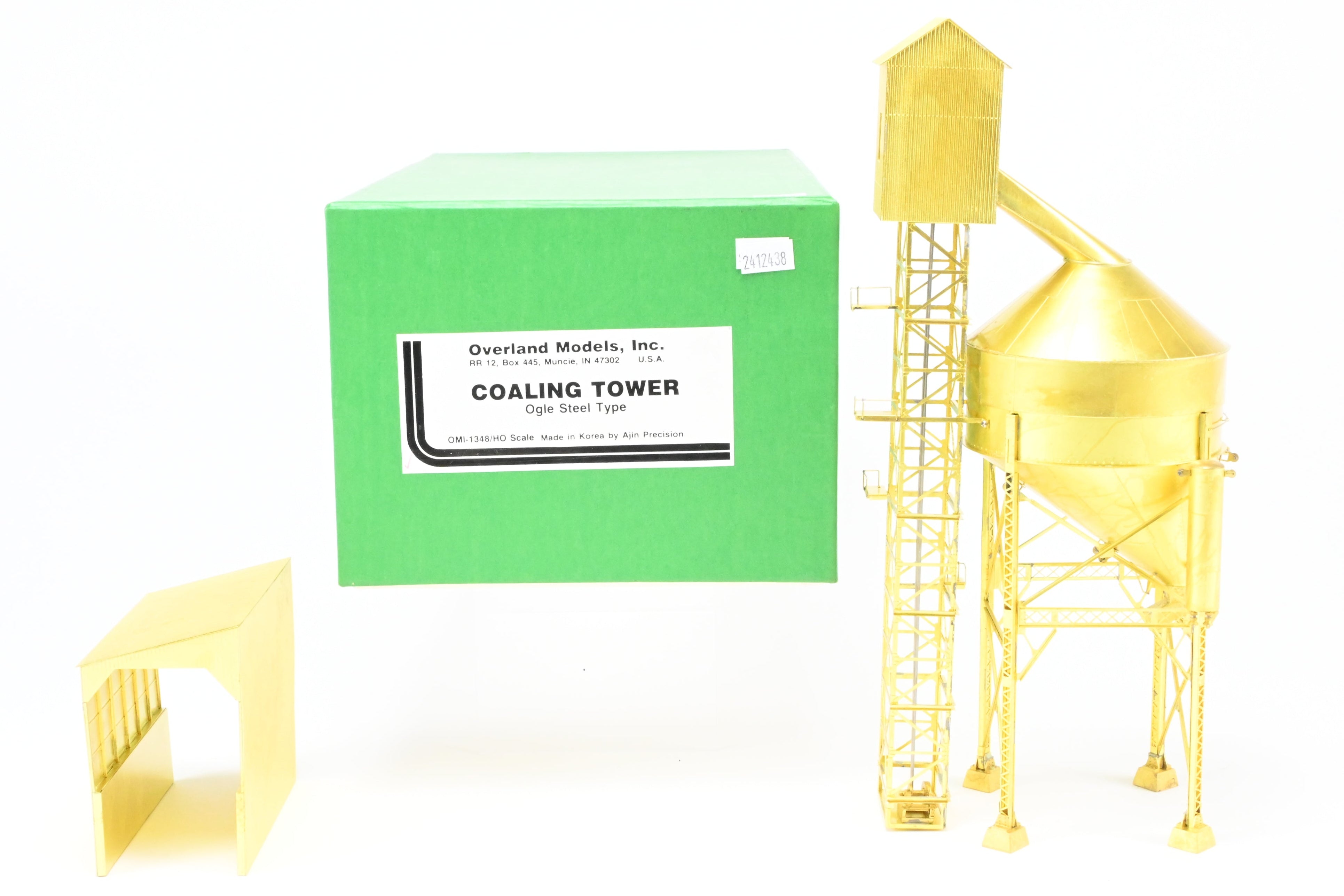 HO Brass Ogle Steel Coaling Tower by Overland Models, Inc. for Various Roads