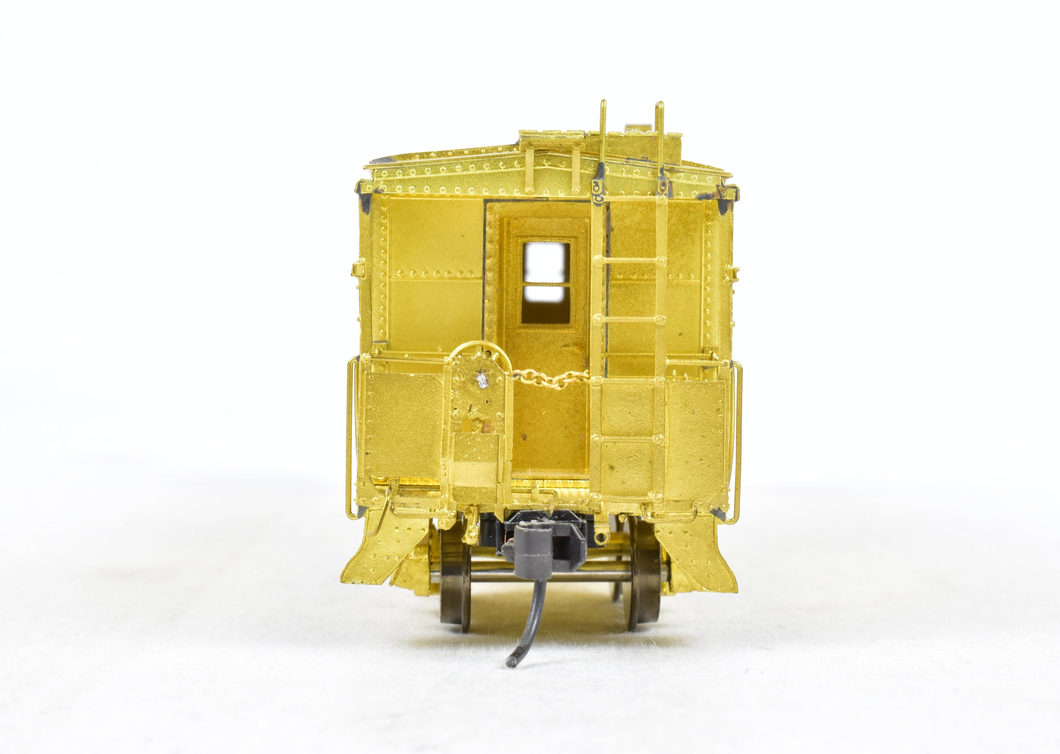 HO Scale Brass Illinois Terminal Bay Window Caboose Model by Overland Models, Inc. (Numbers #980 - #989)