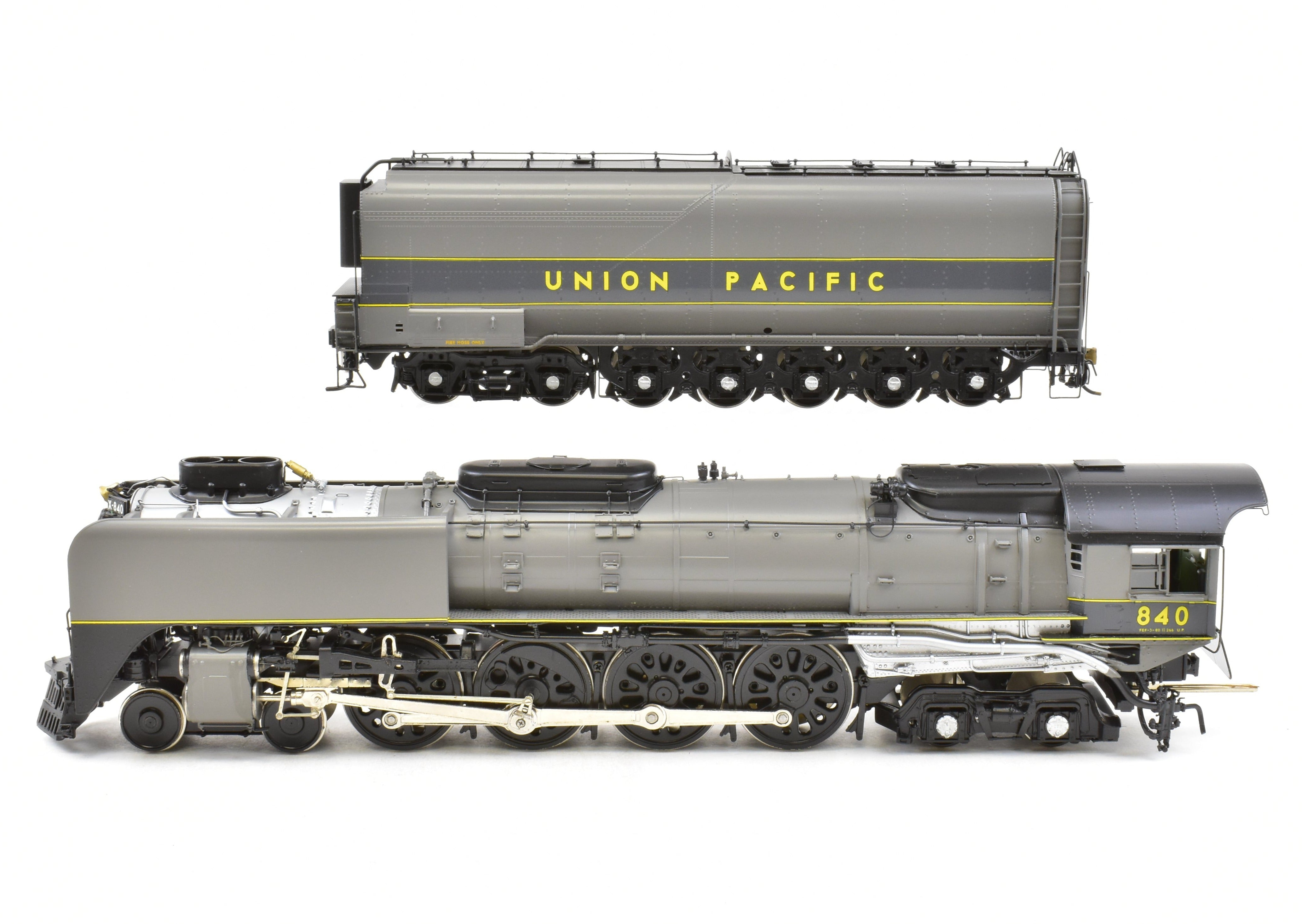 Overland Models Union Pacific FEF - 3 4 - 8 - 4 S Brass Factory Painted No. 840 TTG