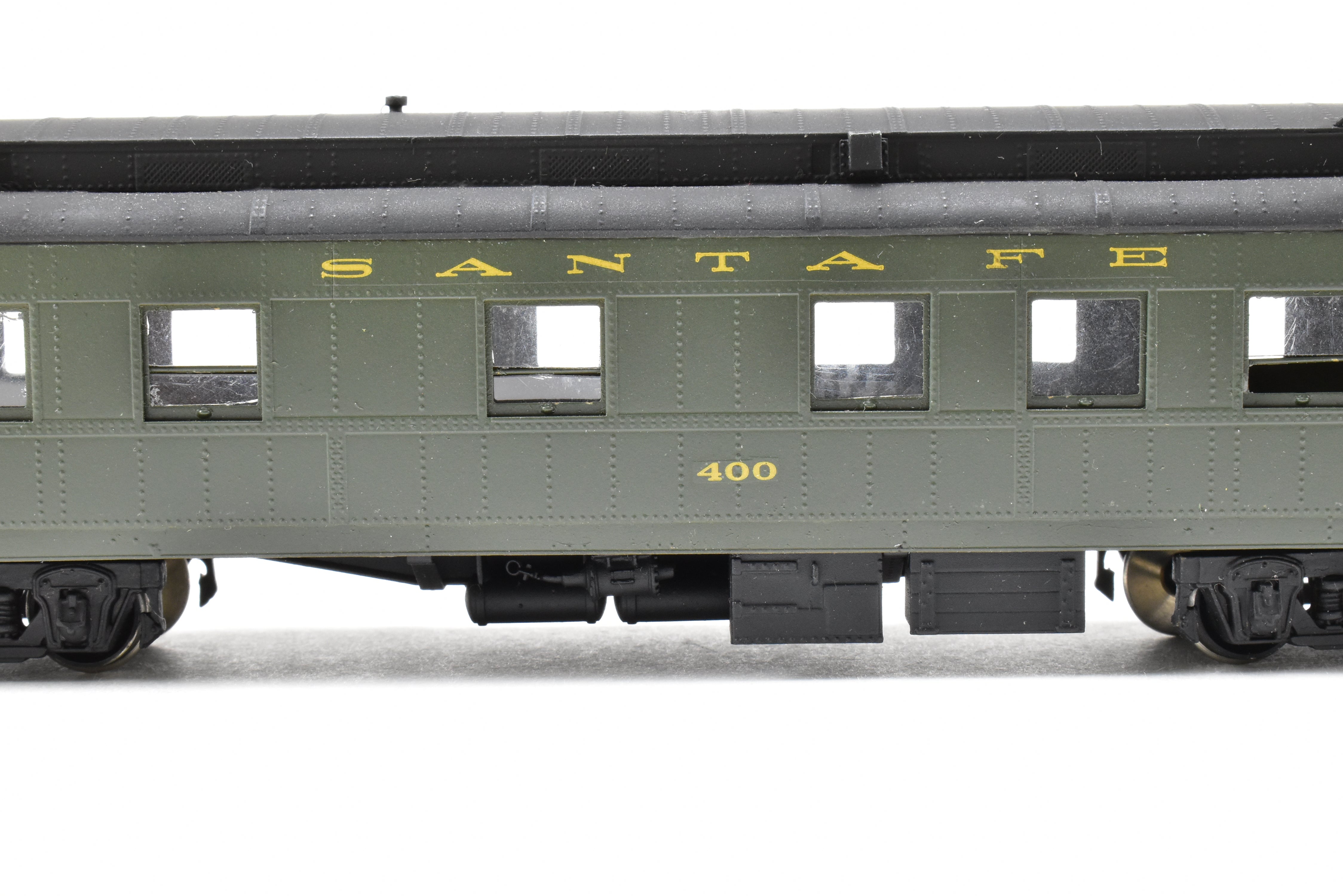 Custom Painted HO Brass Hallmark ATSF Santa Fe Superintendent's Business Car #400