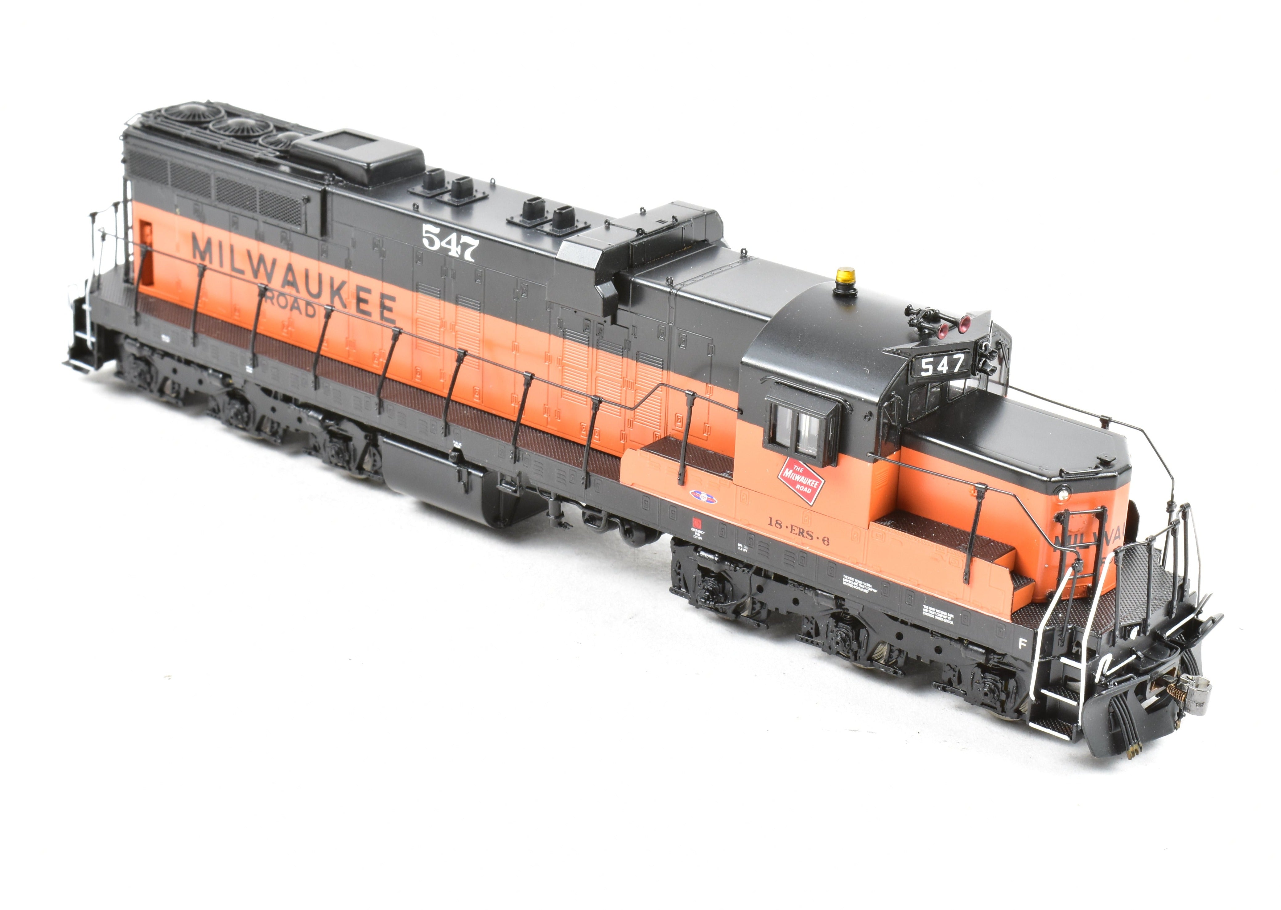 HO Scale Brass OMI Milwaukee Road EMD SD10 #547 Factory Painted with DCC