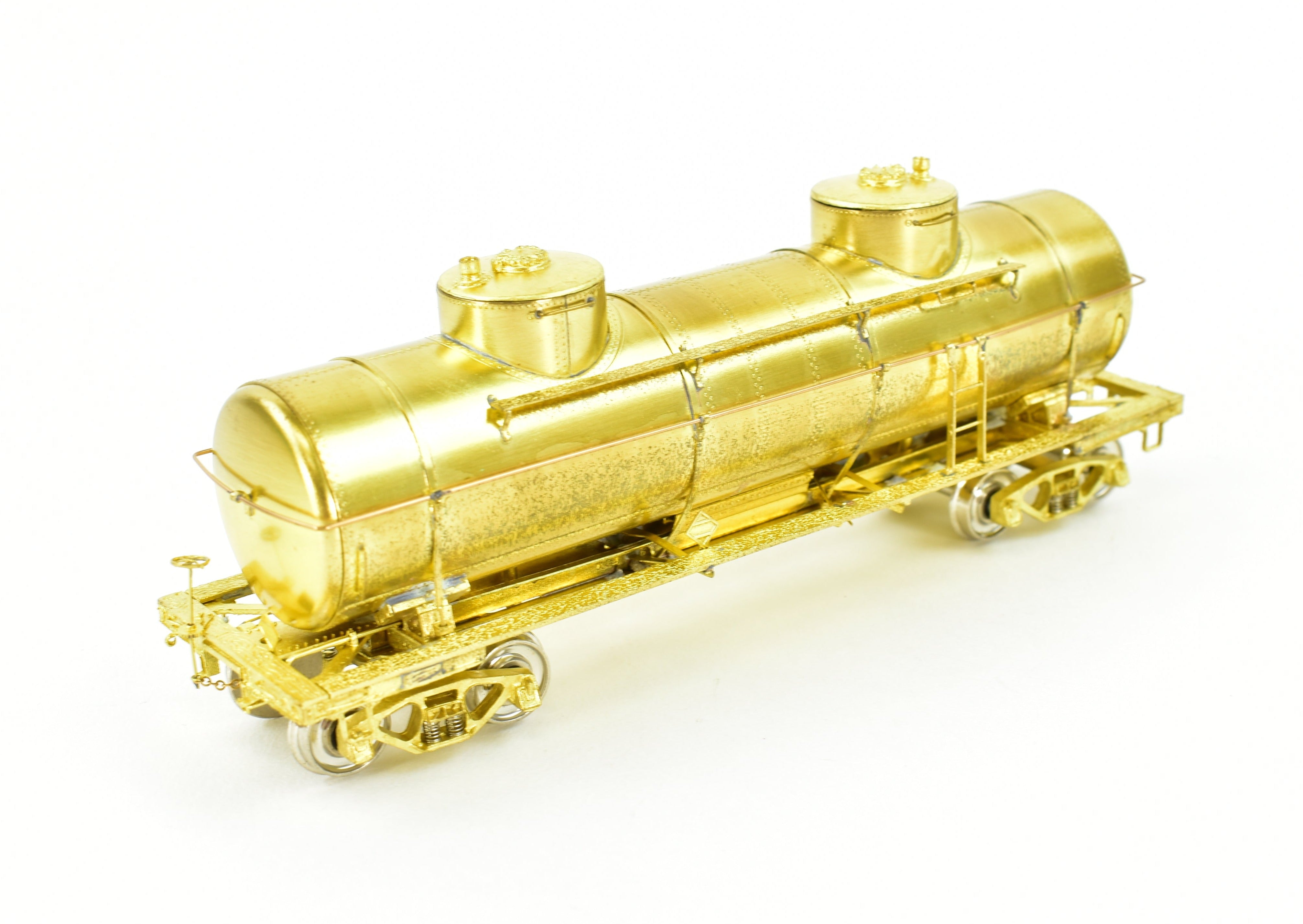HO Scale Brass OMI - Overland Models, Inc. ACF Double Dome 8,000 Gallon Tank Car for Various Railroad Roads