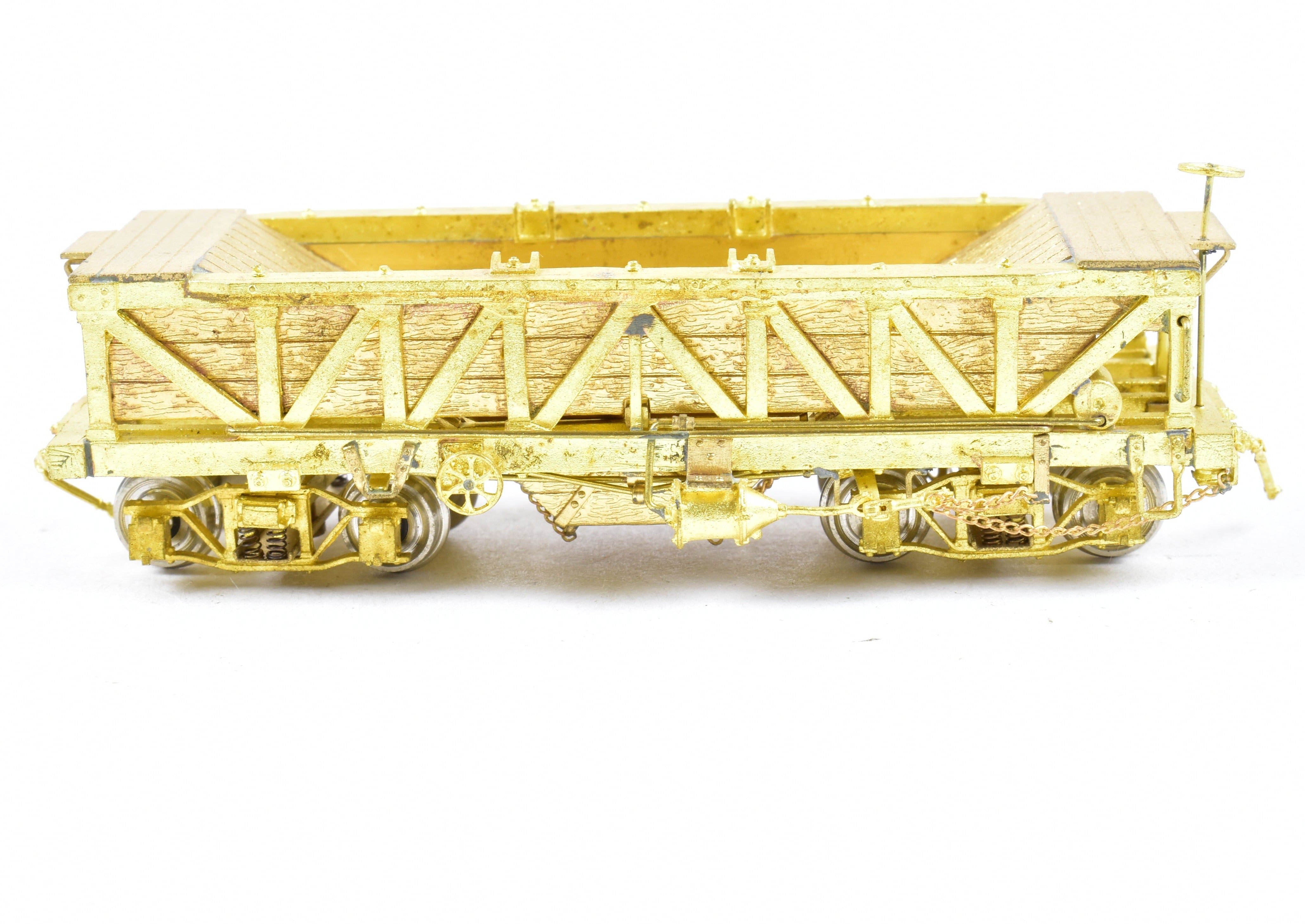 HOn3 Scale Brass OMI - Overland Models, Inc. Rock Car with Sprung Trucks for Various Railroads