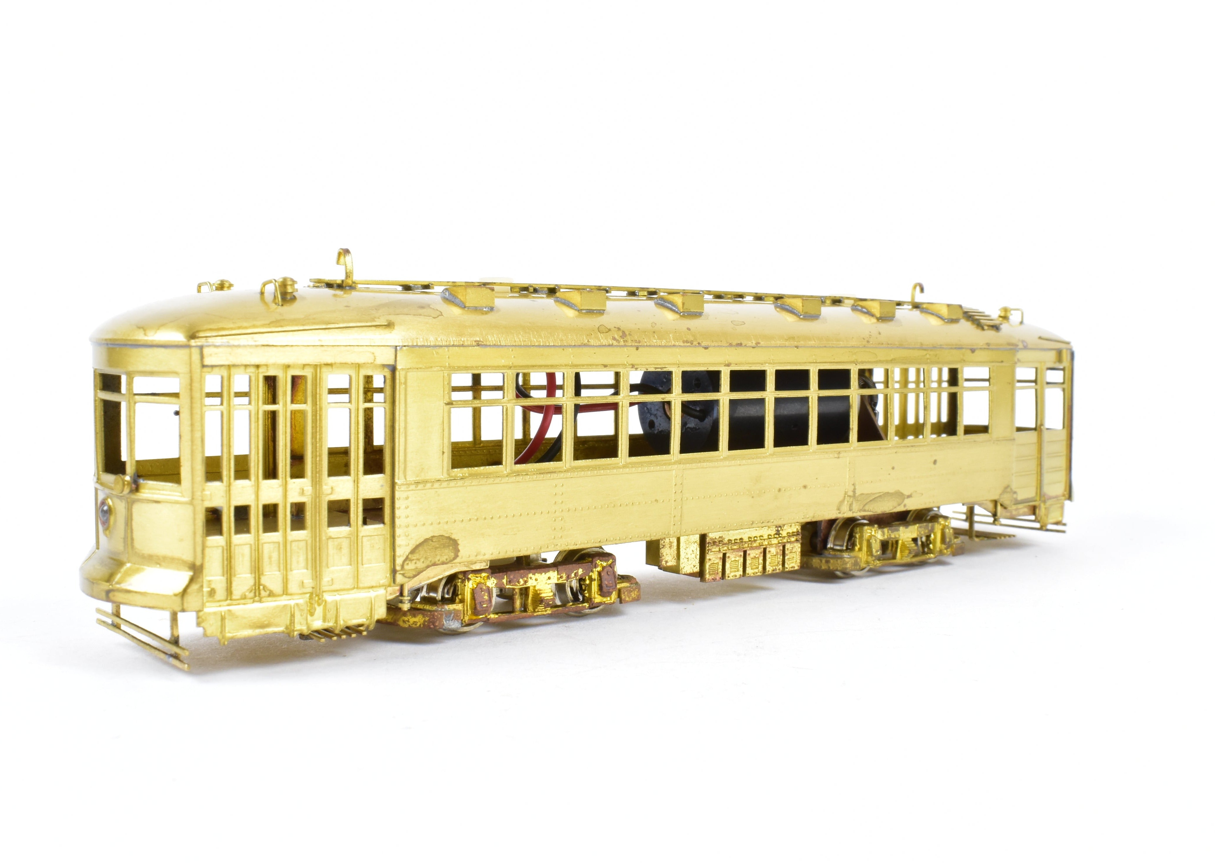 HO Scale Brass Chicago Surface Lines Two - Man City Car Model 345 - 2 by Fairfield Models