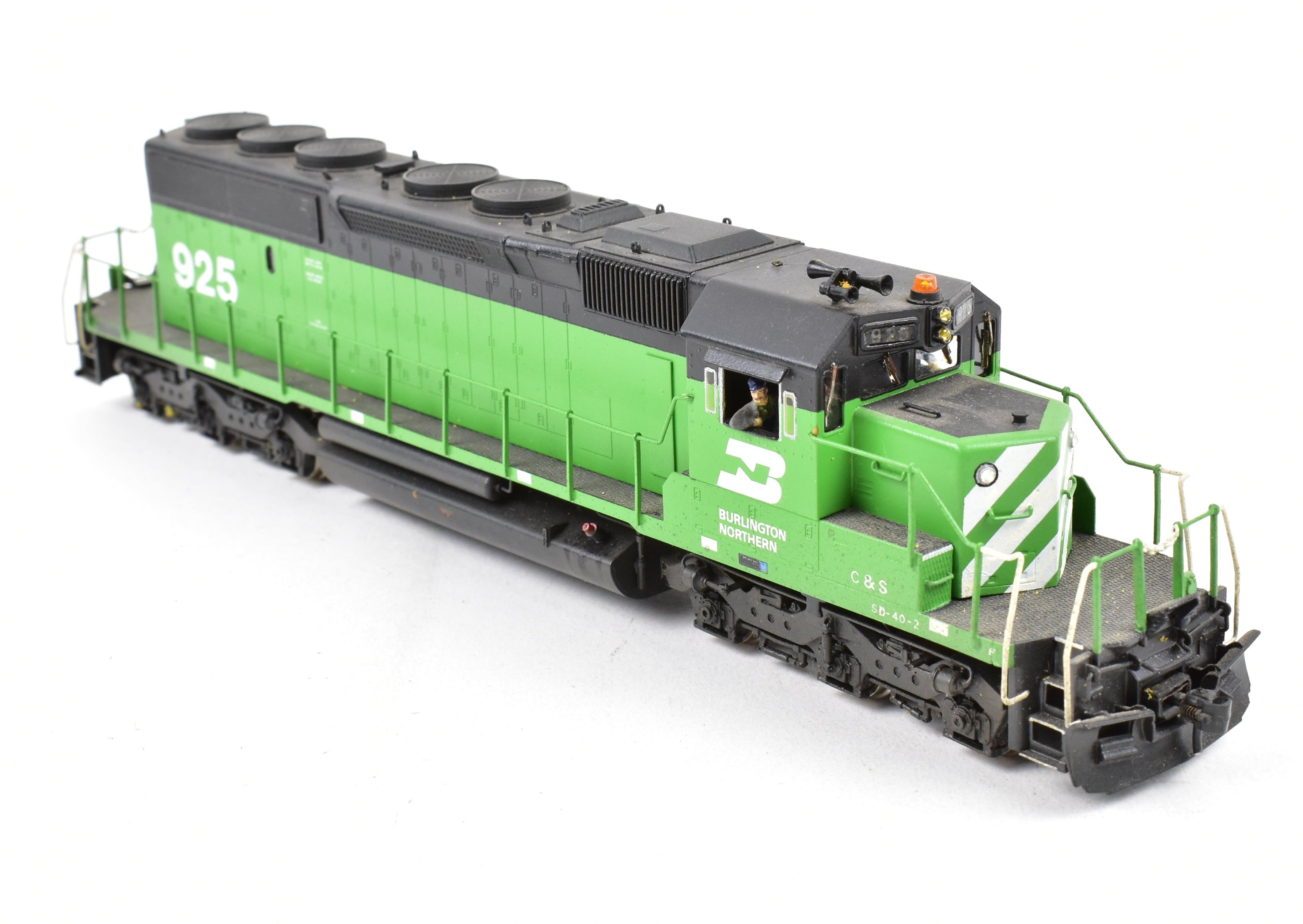 Custom Painted HO Brass Alco Models EMD SD40 - 2 Diesel for BN & C&S