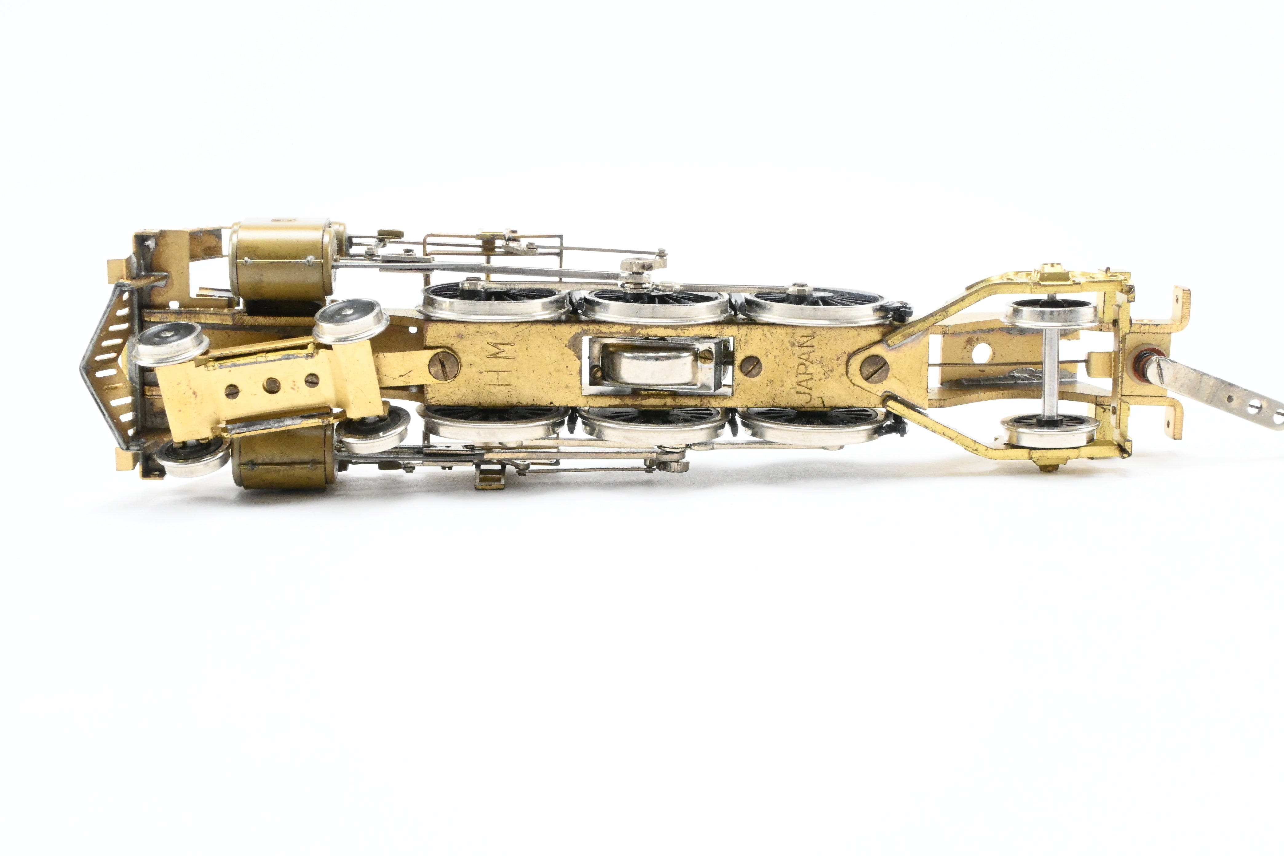 HO Scale Brass Hallmark Models MKT - Missouri Kansas Texas 4-6-2 H-3A Pacific Steam Locomotive Chassis Mechanism (Without Motor)