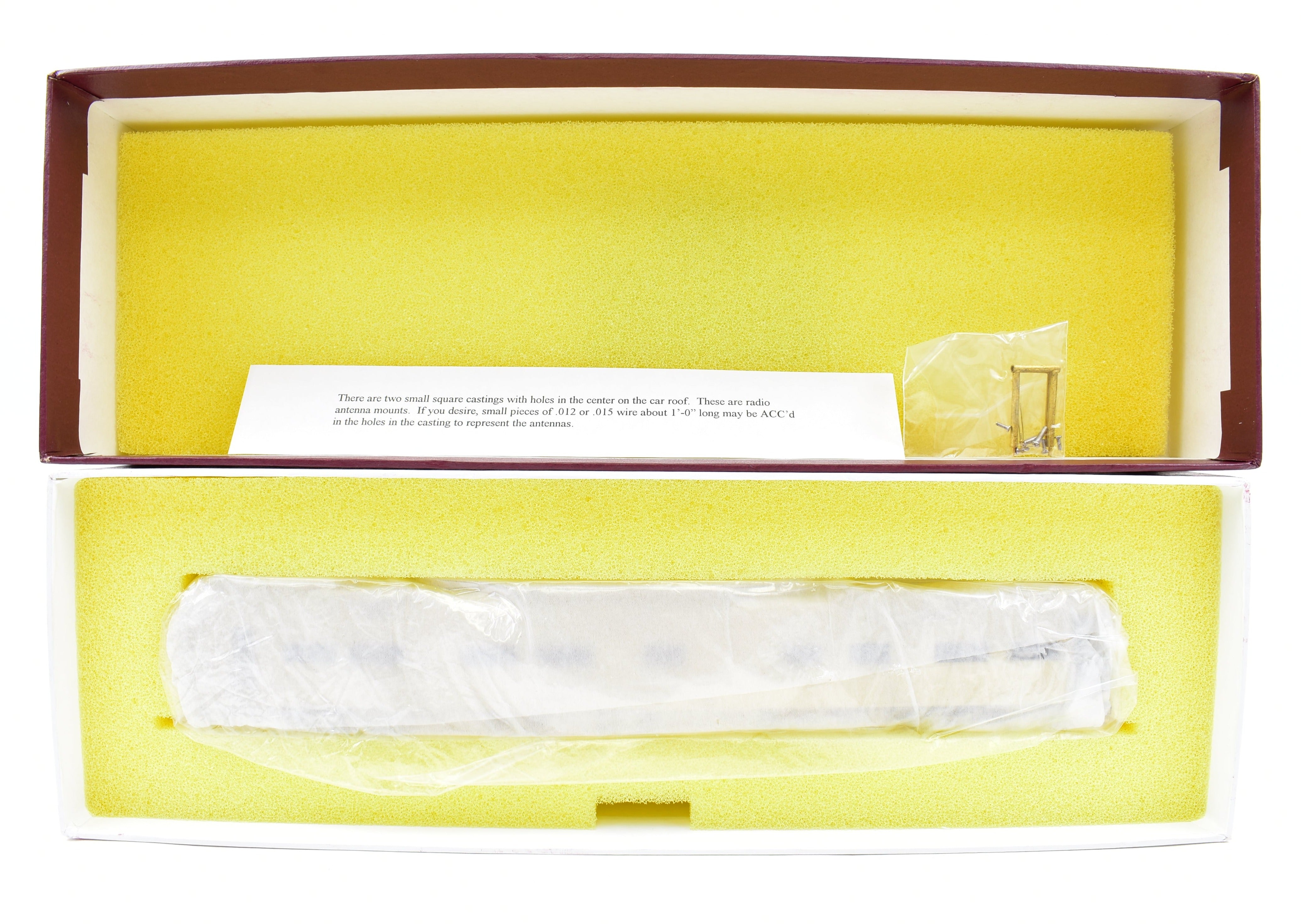 HO Scale Brass Union Pacific Business Car by W&R Enterprises, Feather River Model