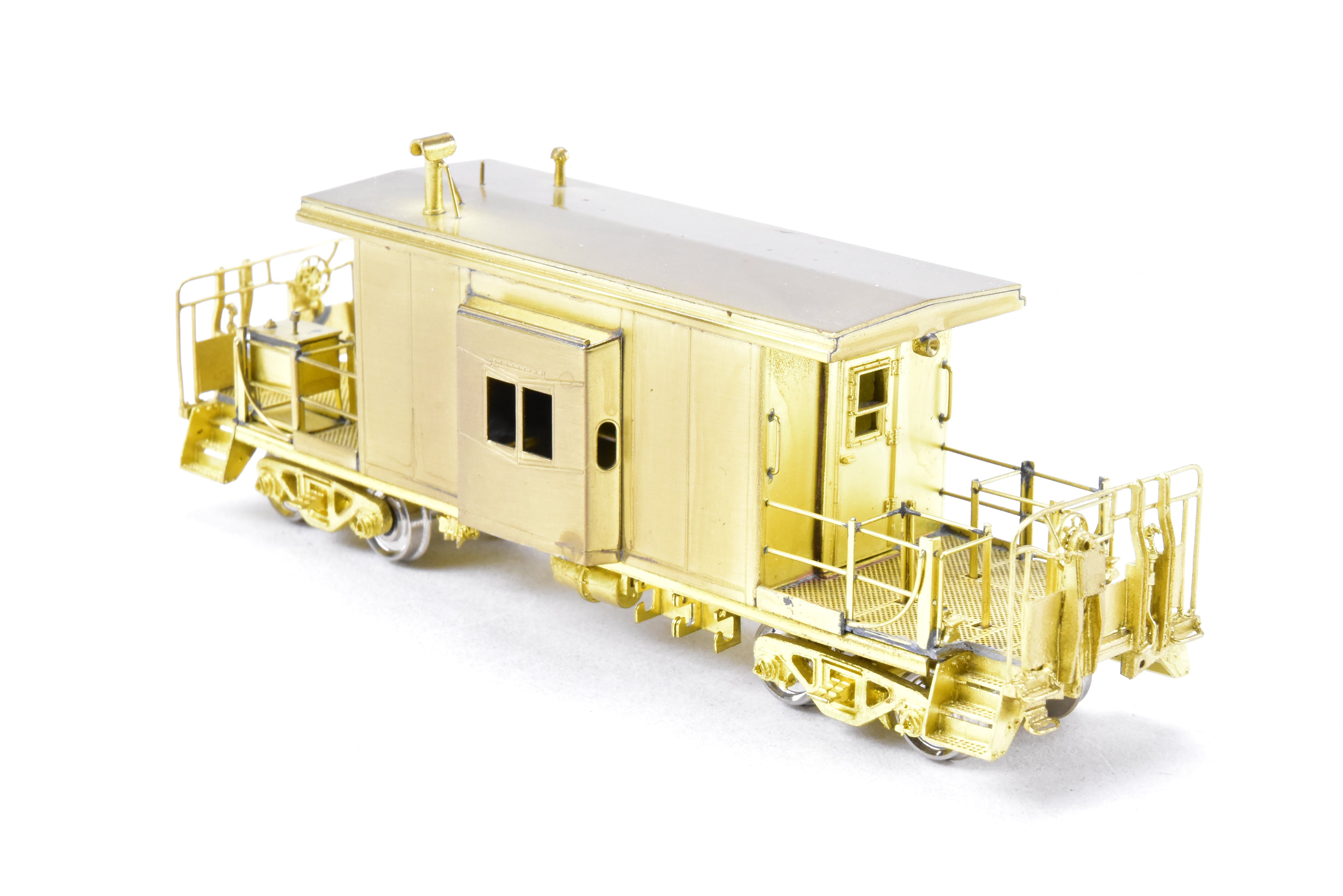 HO Brass OMI MP Missouri Pacific Bay Window Caboose, Mint, No Small Side Window