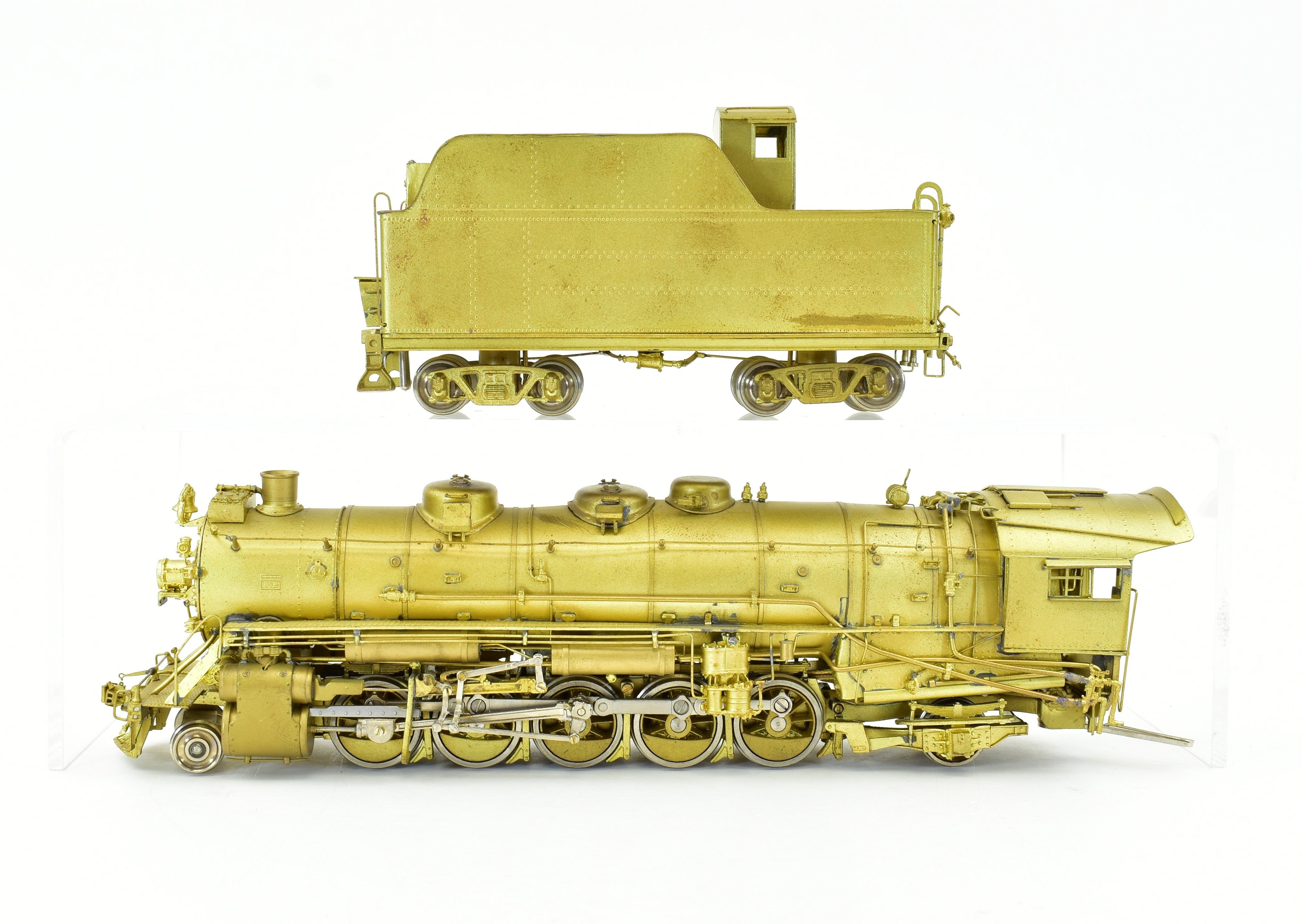 HO Scale Brass Model Train Key Imports SOU - Southern Railway SS-1 2-10-2 Santa Fe Replica