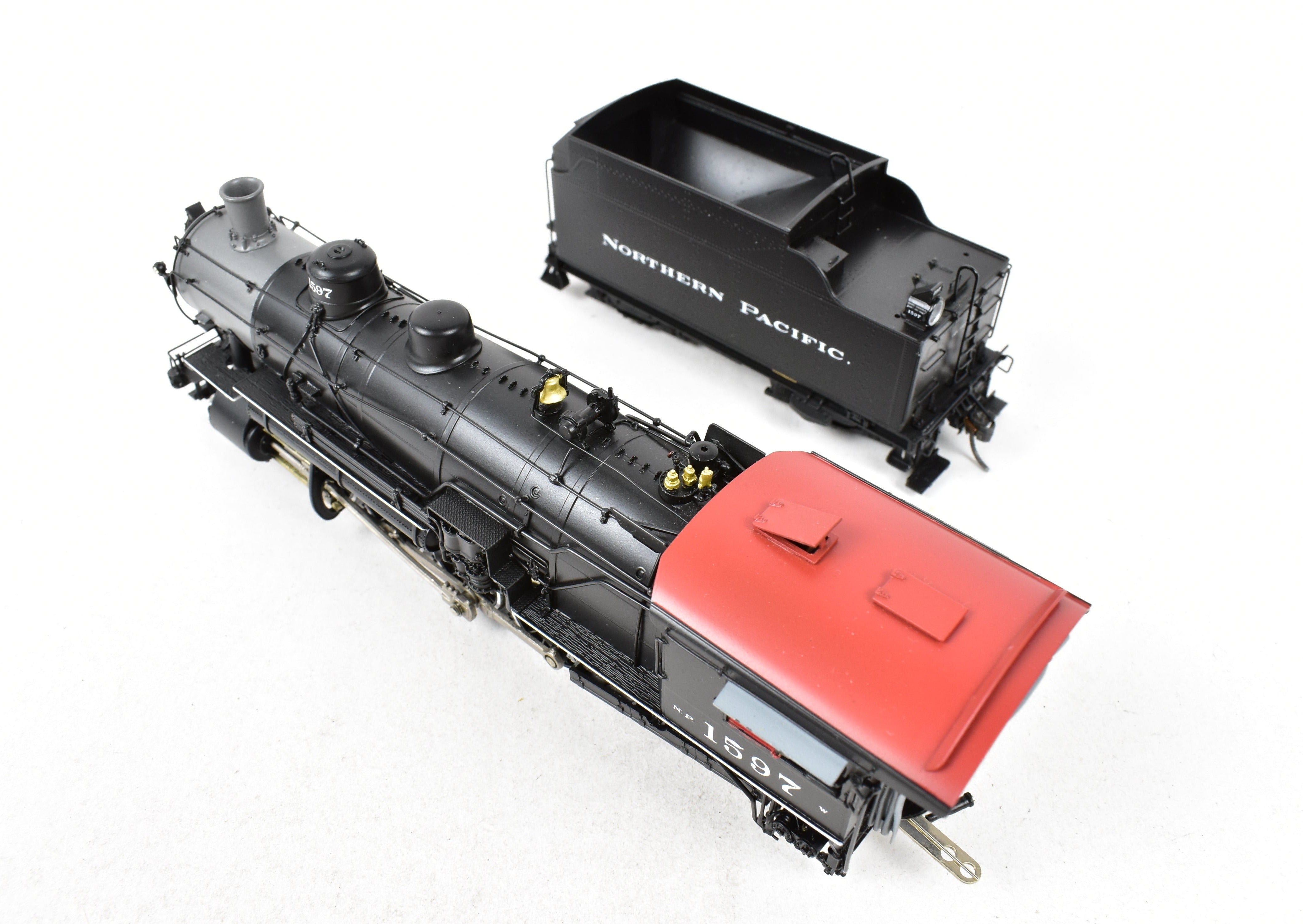 HO Scale Brass W&R Enterprises NP Northern Pacific Class W 2-8-2 Ver 1A Factory Painted #1597