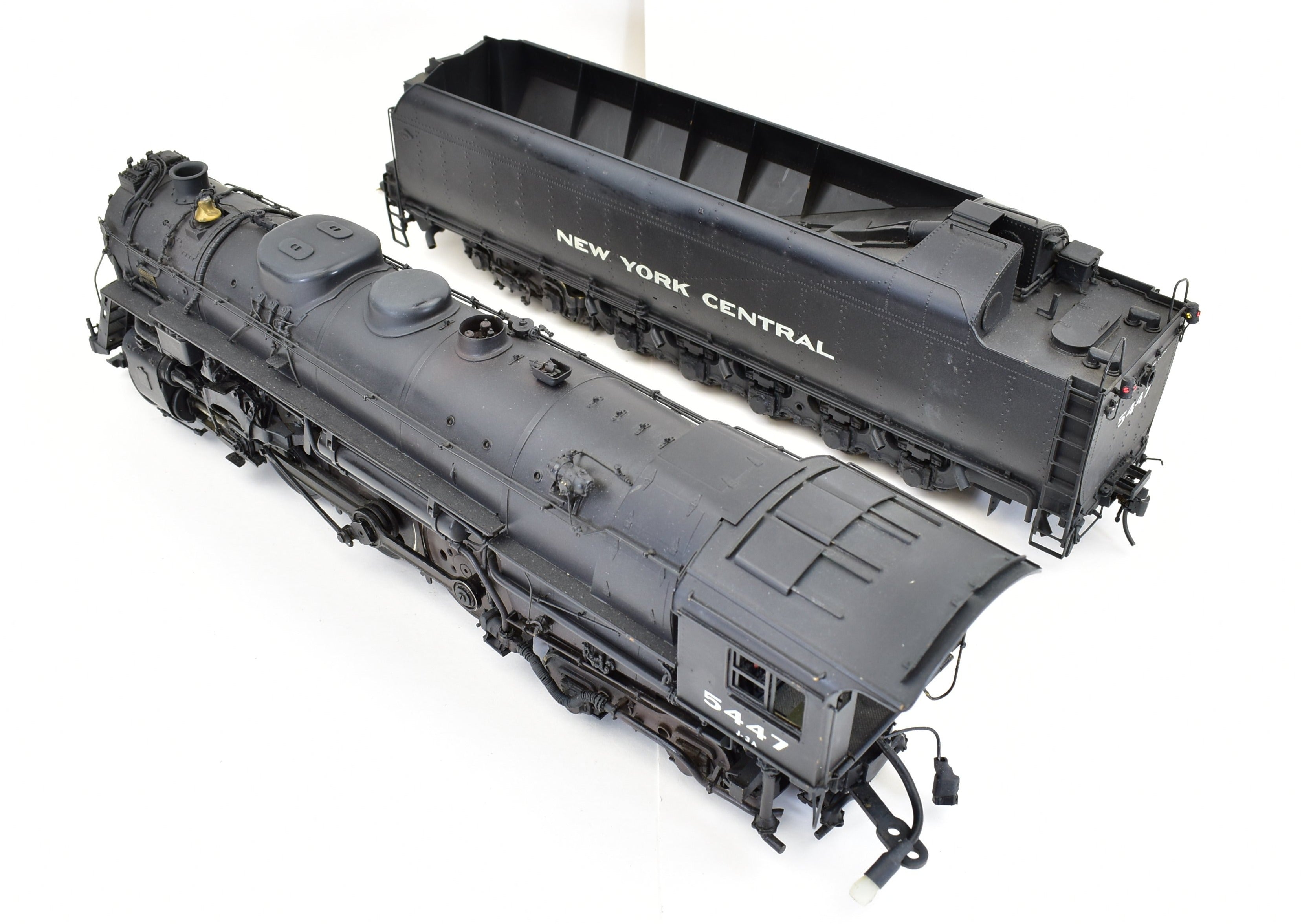 O Scale Brass Model Train - Precision Scale Co. from NYC - New York Central J-3a 4-6-4 De-Streamlined Hudson Locomotive with Custom Painting