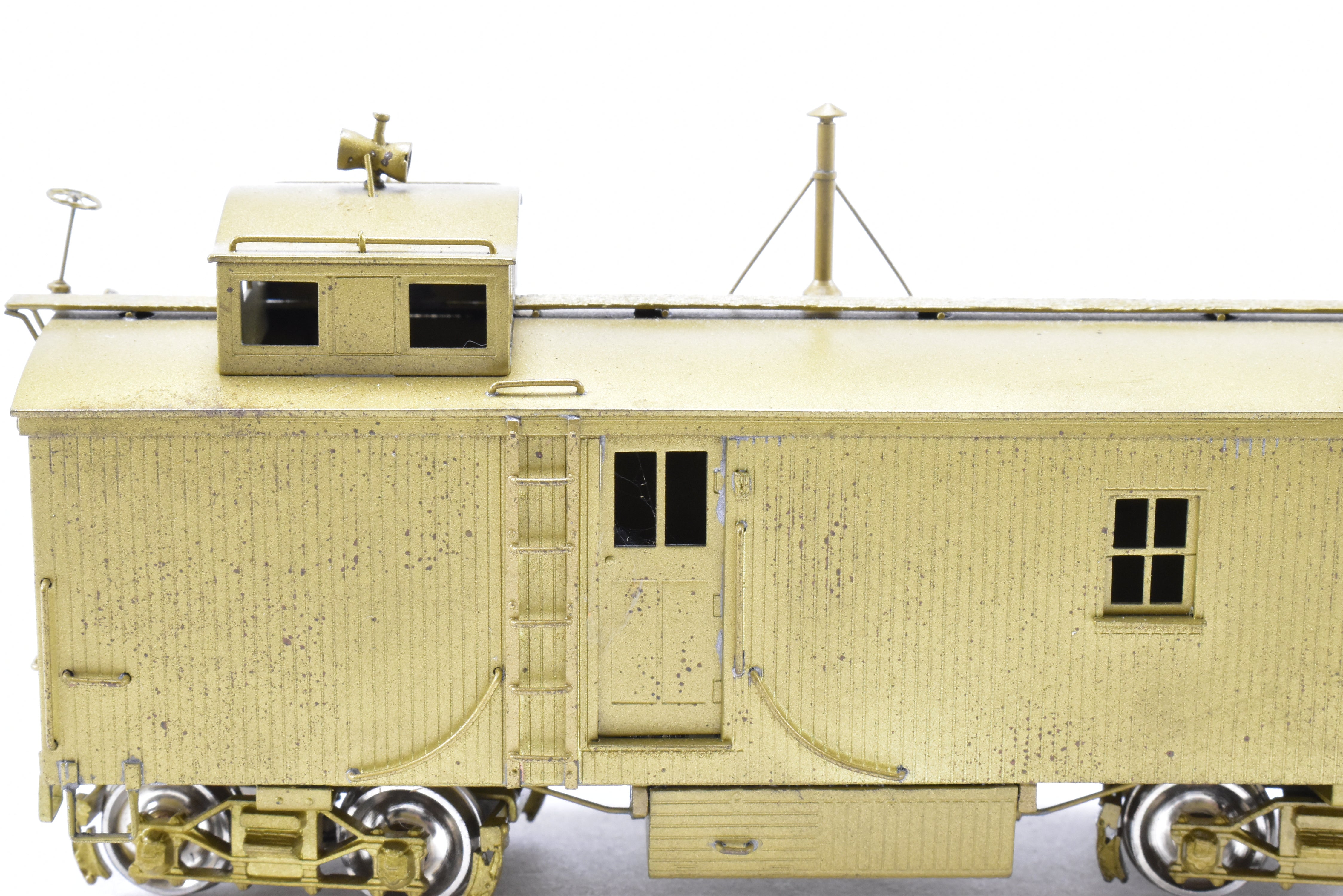 HO Scale Brass Colorado Midland Wood Side-Door Caboose #402 - 414 by Overland Models, Inc. (OMI)