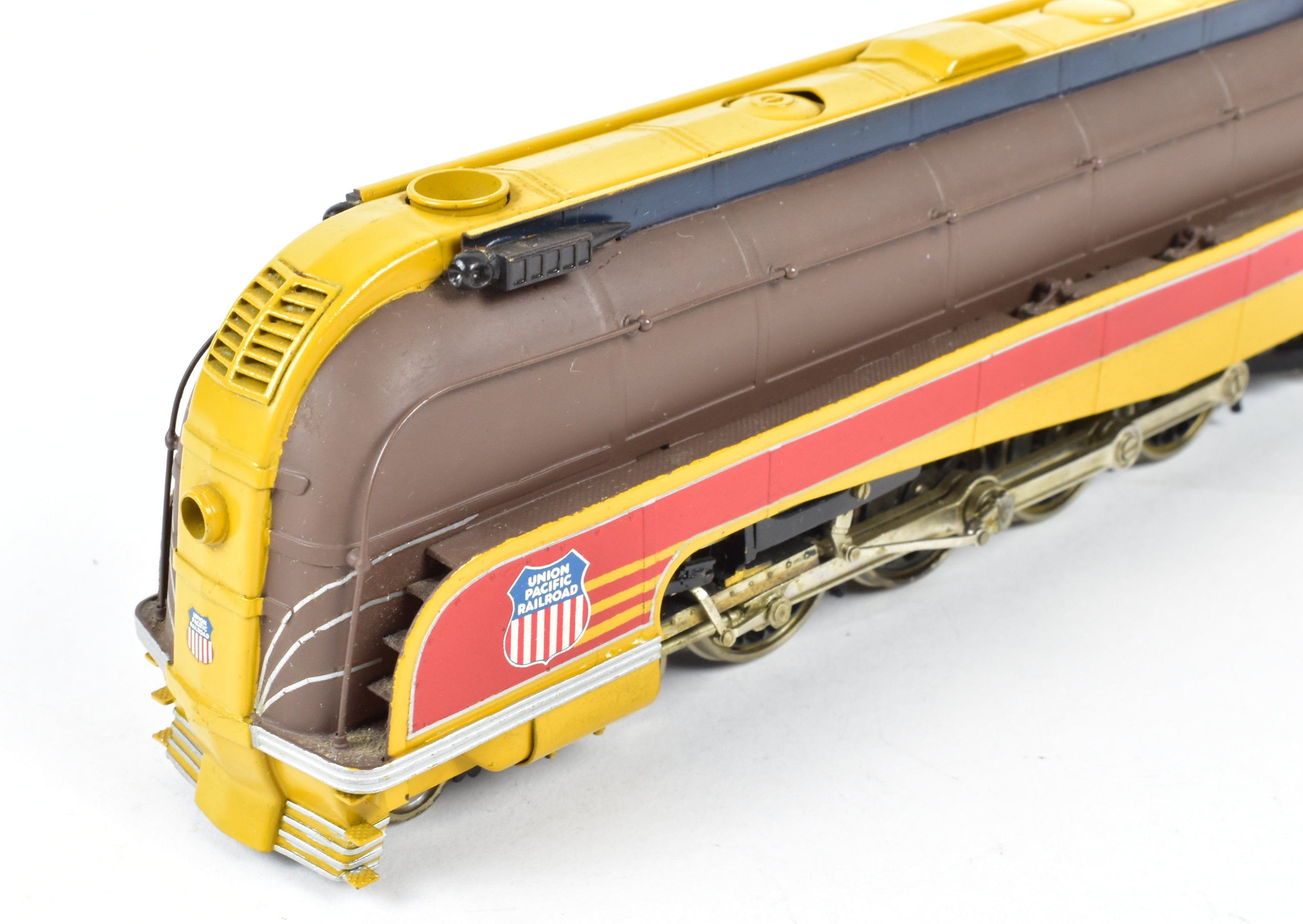 HO Scale Brass Balboa Union Pacific 4-8-2 Steam Locomotive Model #7002 Forty - Niner Master Series with Custom Paint Job