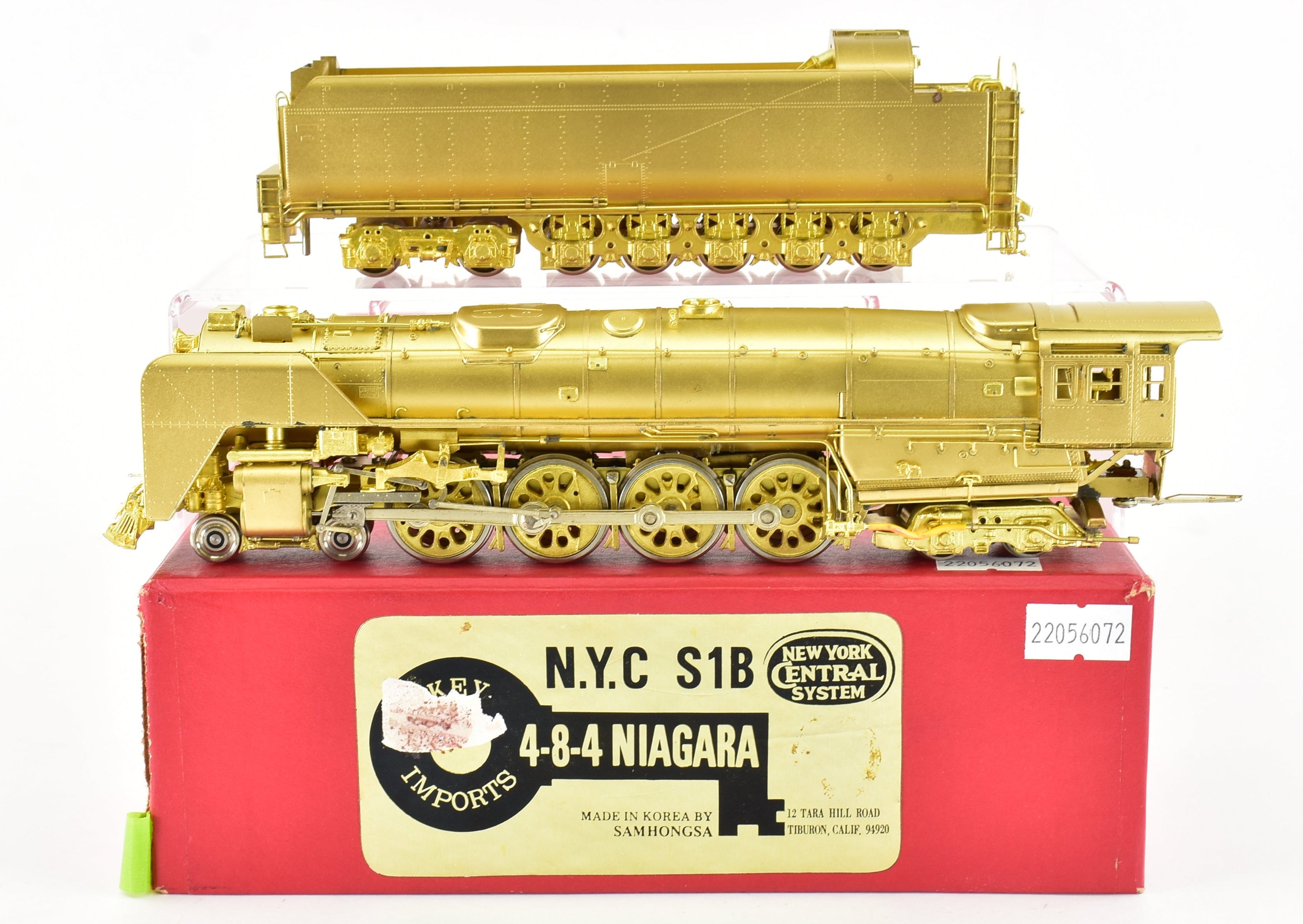 Brass Key Imports NYC - 1980 New York Central S - 1b 4 - 8 - 4 Niagara Model