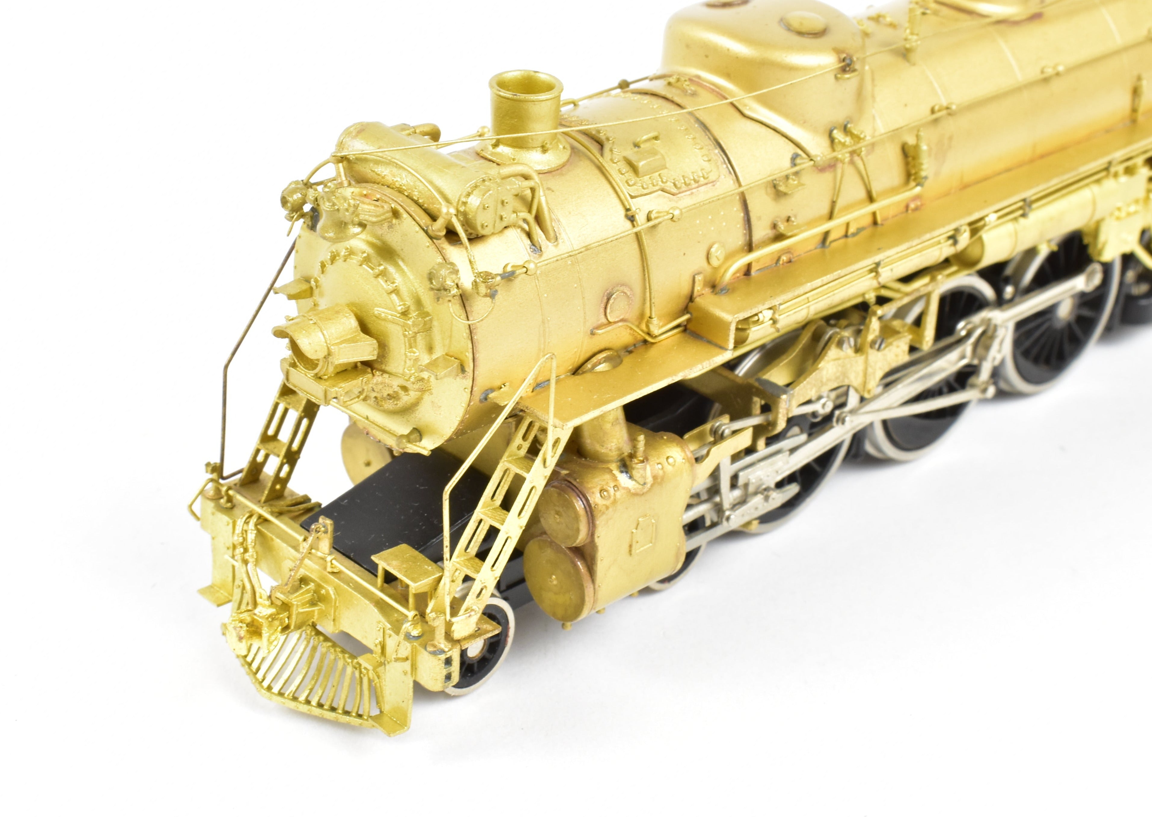 HO Scale Brass 4-6-4 Standard Hudson S-Class 3000 NPP Nickel Plated Model
