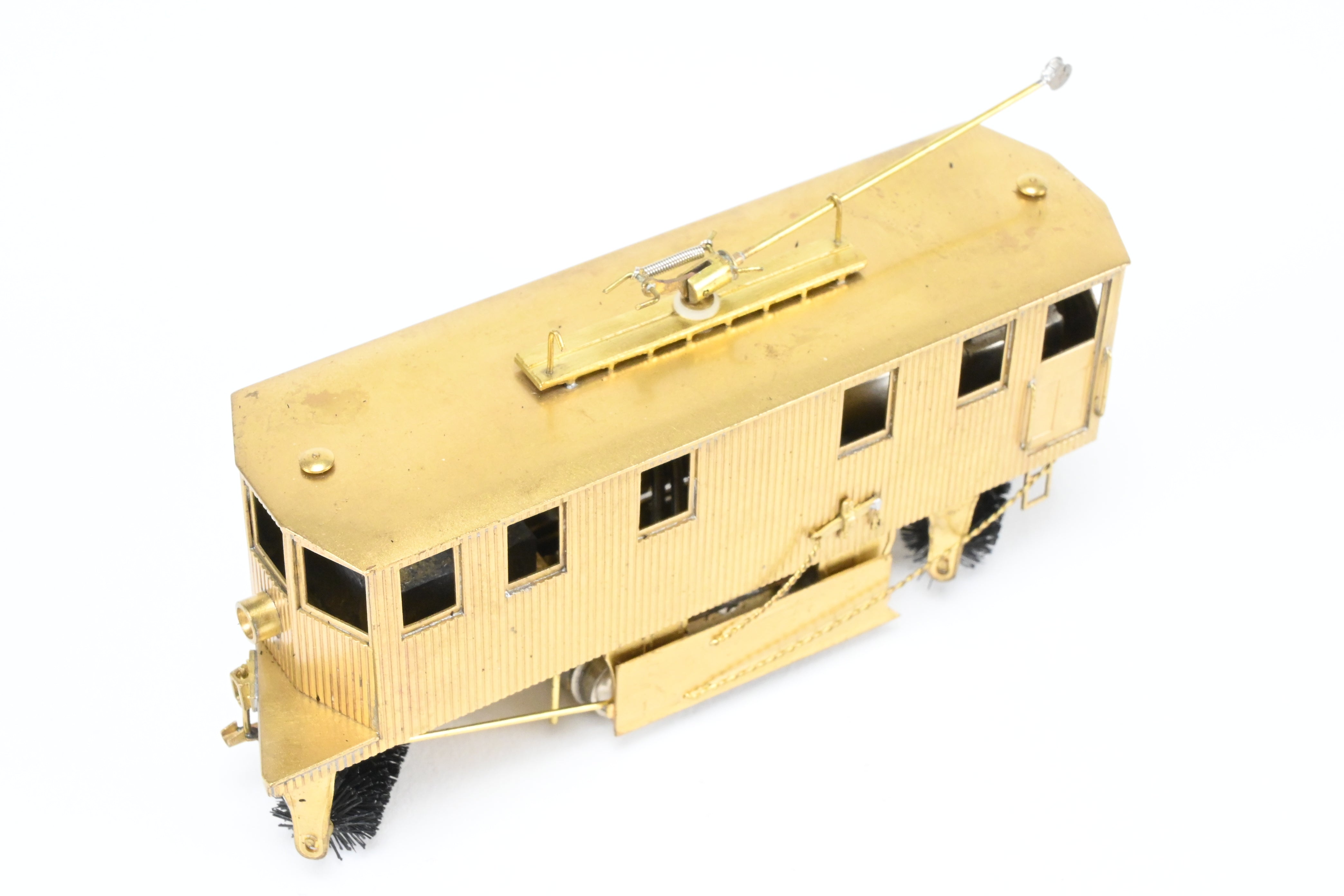 HO Scale Brass Fairfield Models Various Roads McGuire - Cummings Single Truck Sweeper Model Train
