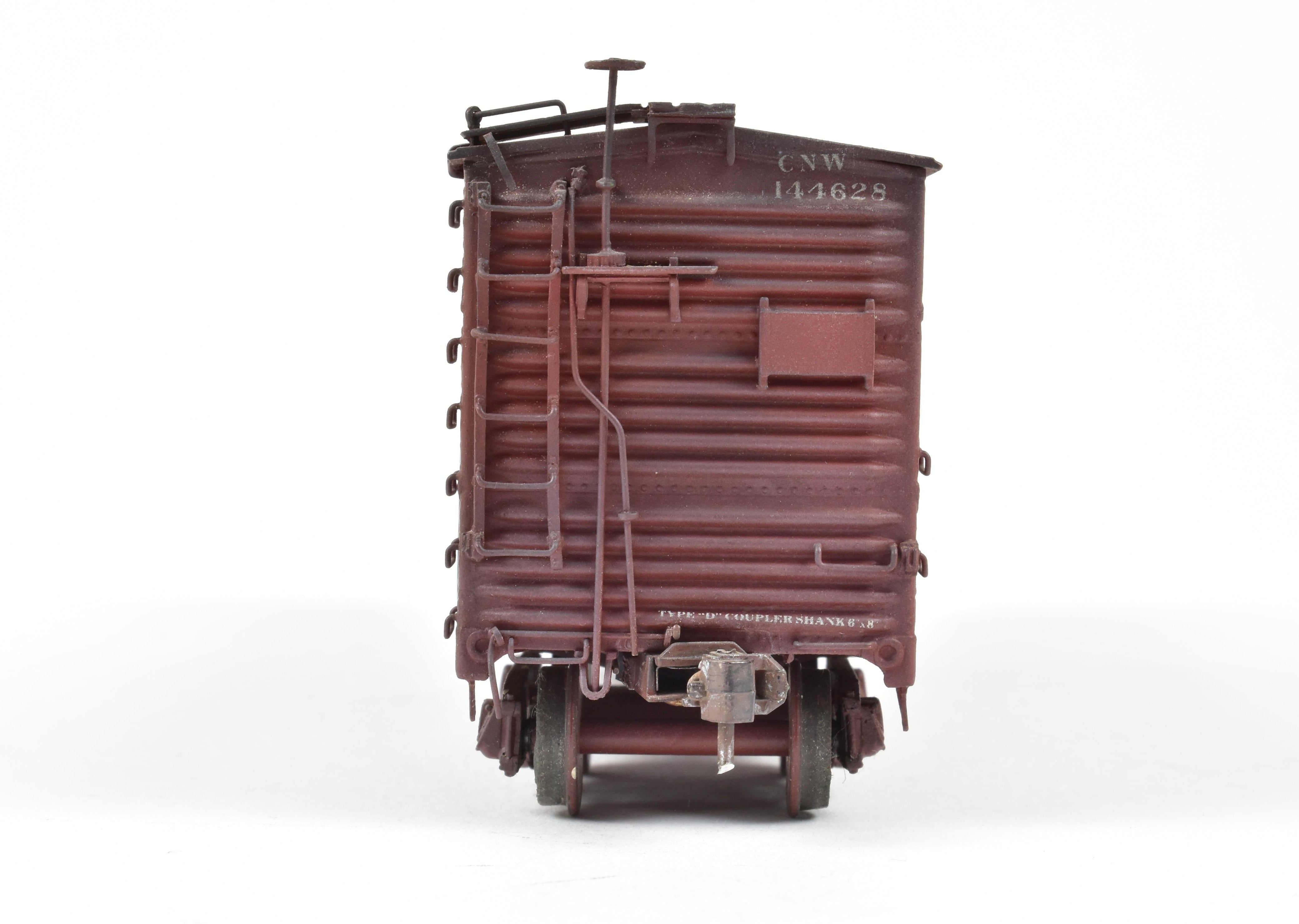 HO Brass OMI C&NW Custom Painted USRA Single Sheath Boxcar Model