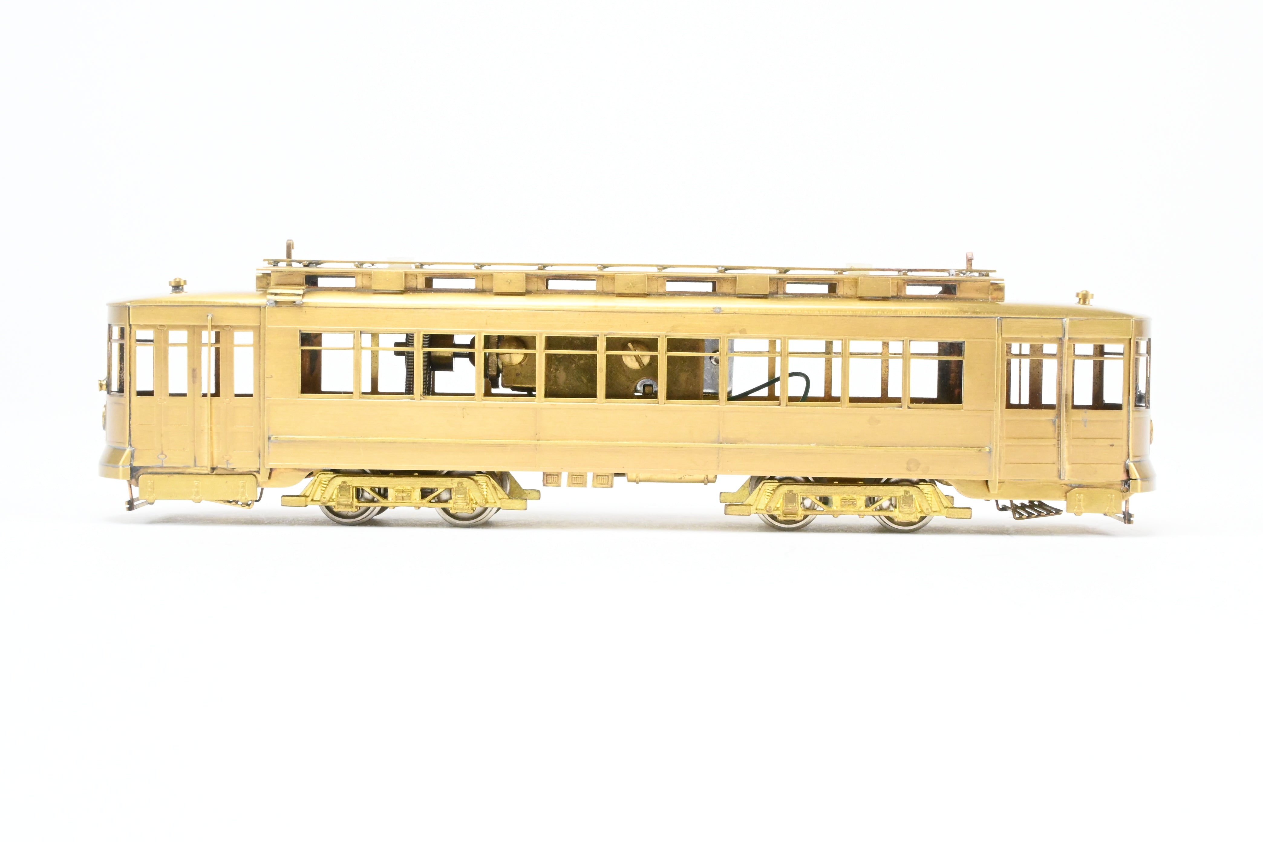 High - Quality HO Scale Brass Chicago Surface Lines Pullman Car Model - Fairfield Models 343 CSL