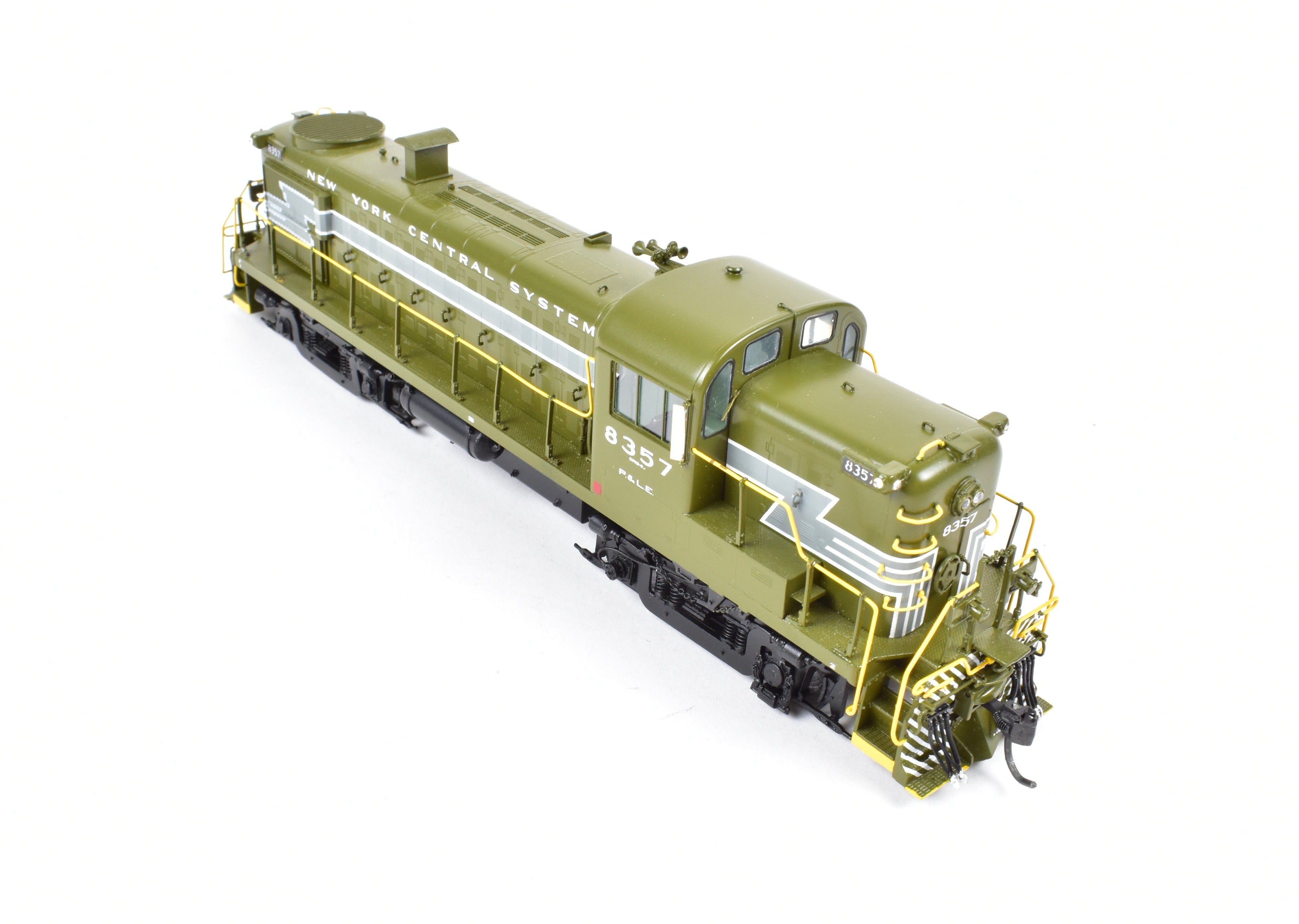 Overland Models, Inc. Olive Green P&LE RS-3 F/P #8357 DDC Equipped Brass Model