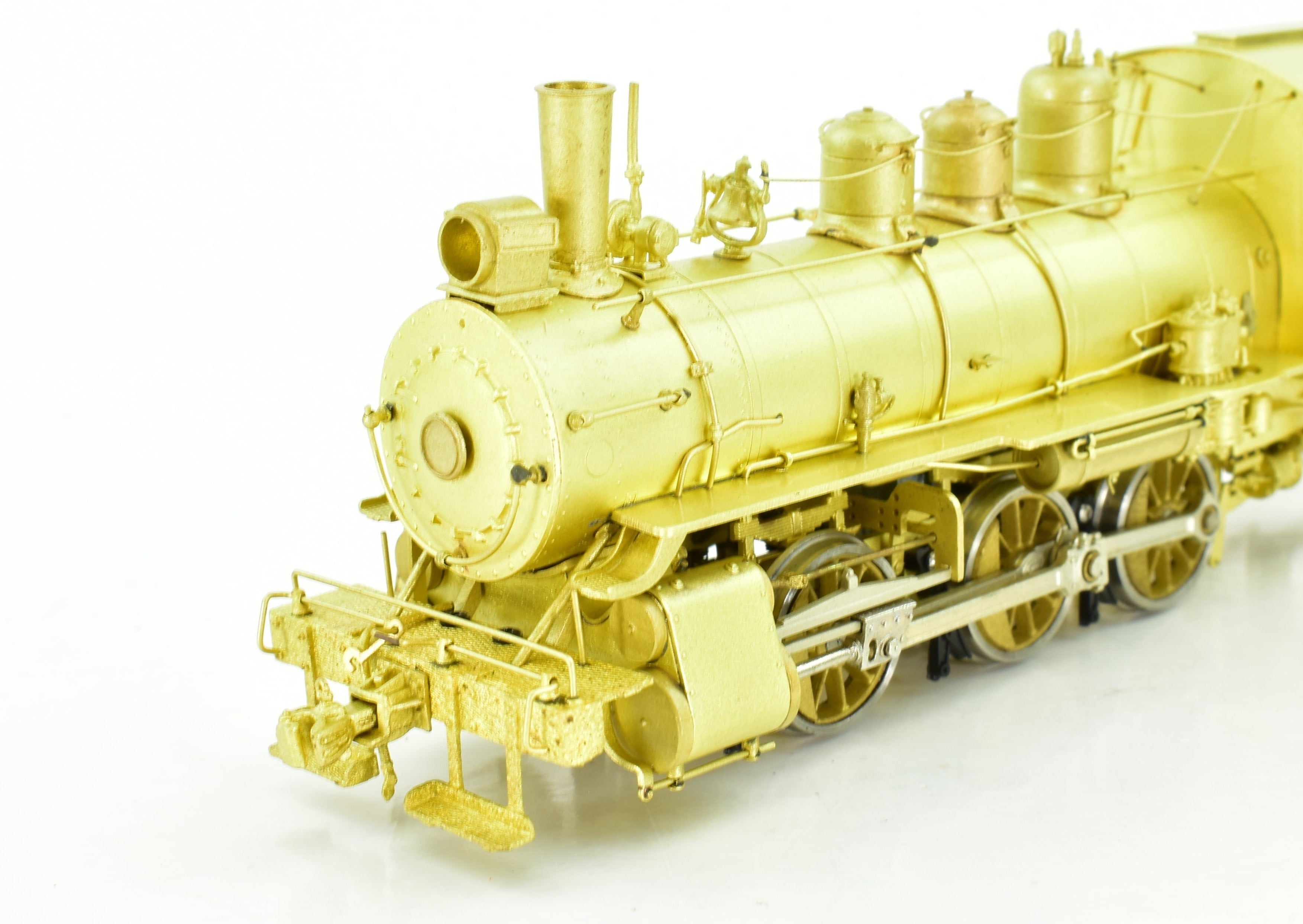 HO Scale Brass Model Train - Oriental Limited CB&Q - Burlington Route G - 8 0 - 6 - 0 Cross Compound Air Pump Replica